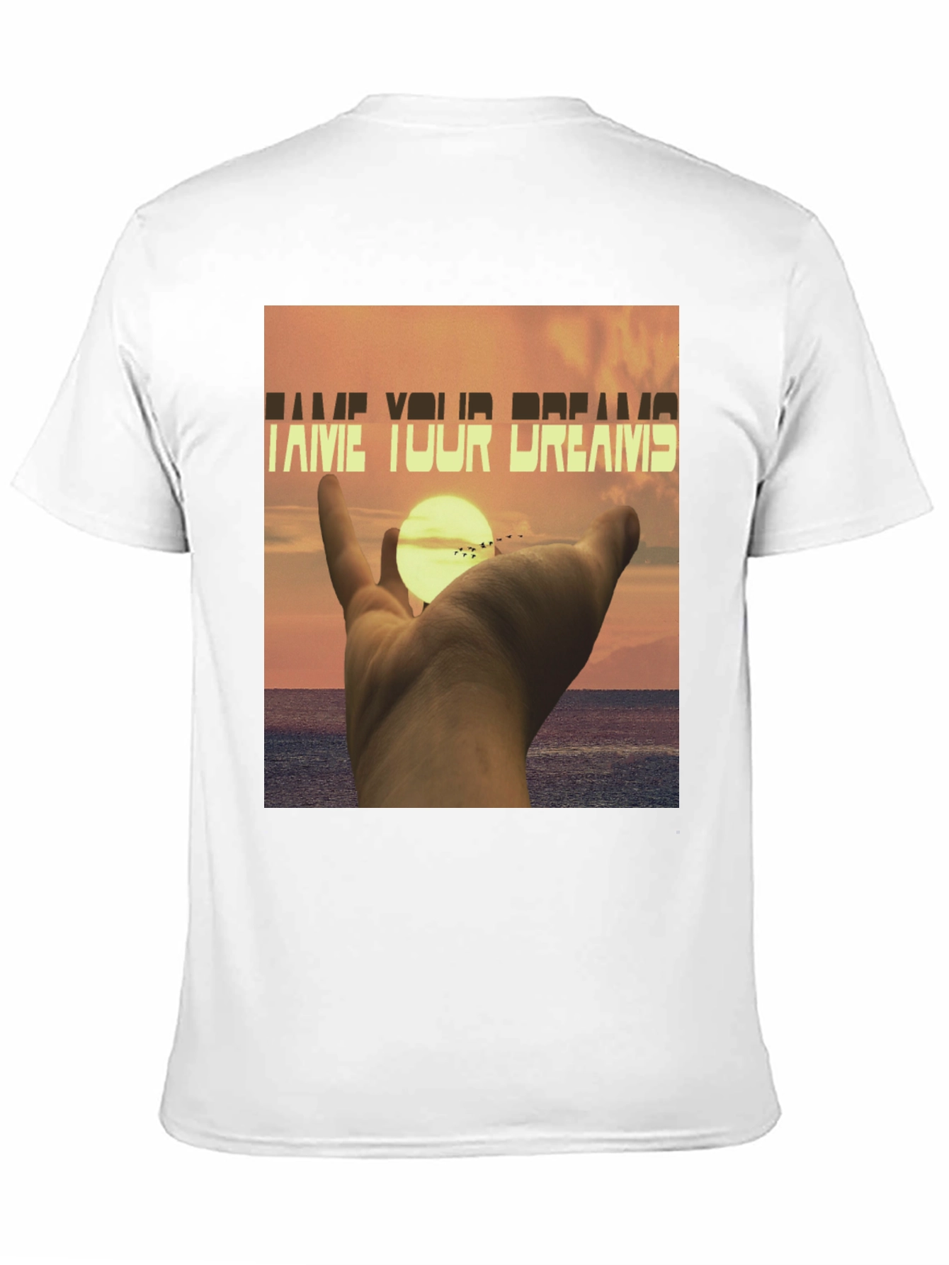 Black Tame Your Dreams Graphic T-Shirt - Unisex Fit view 11