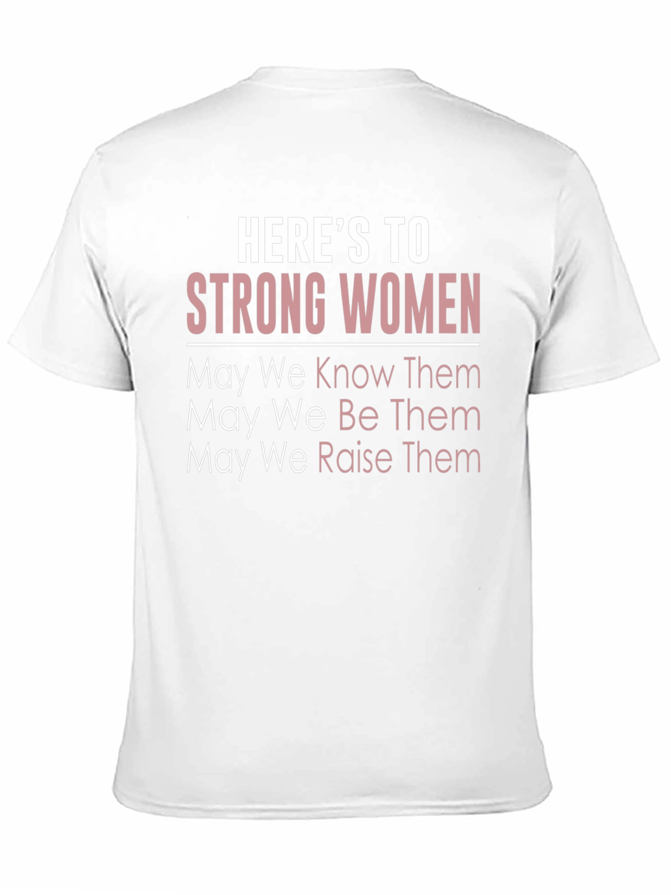 Black Here's To Strong Women Graphic Tee - Black view 11