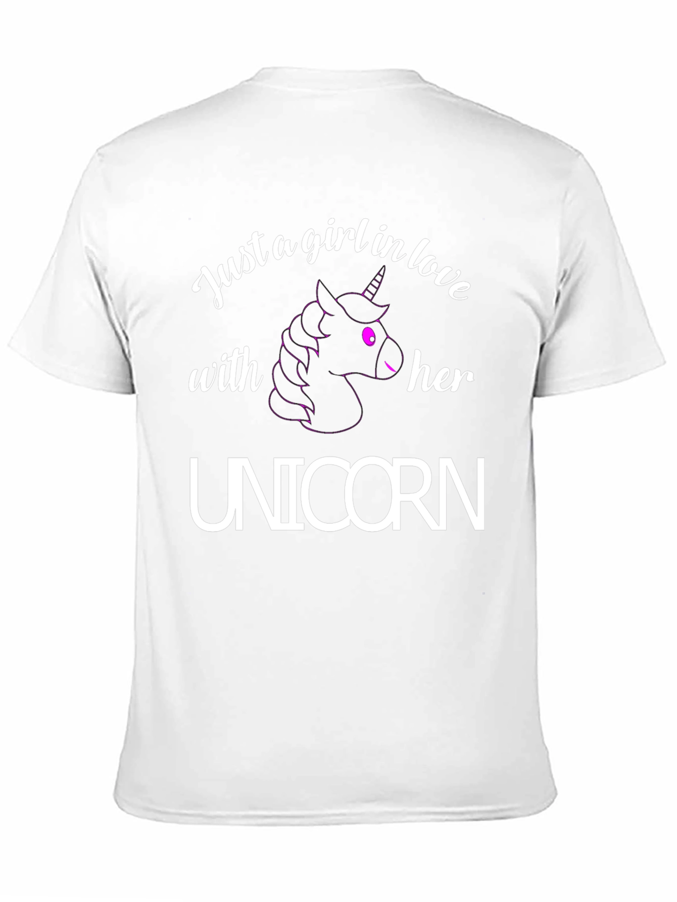 Black Unicorn Lover Tee - Just A Girl In Love view 11