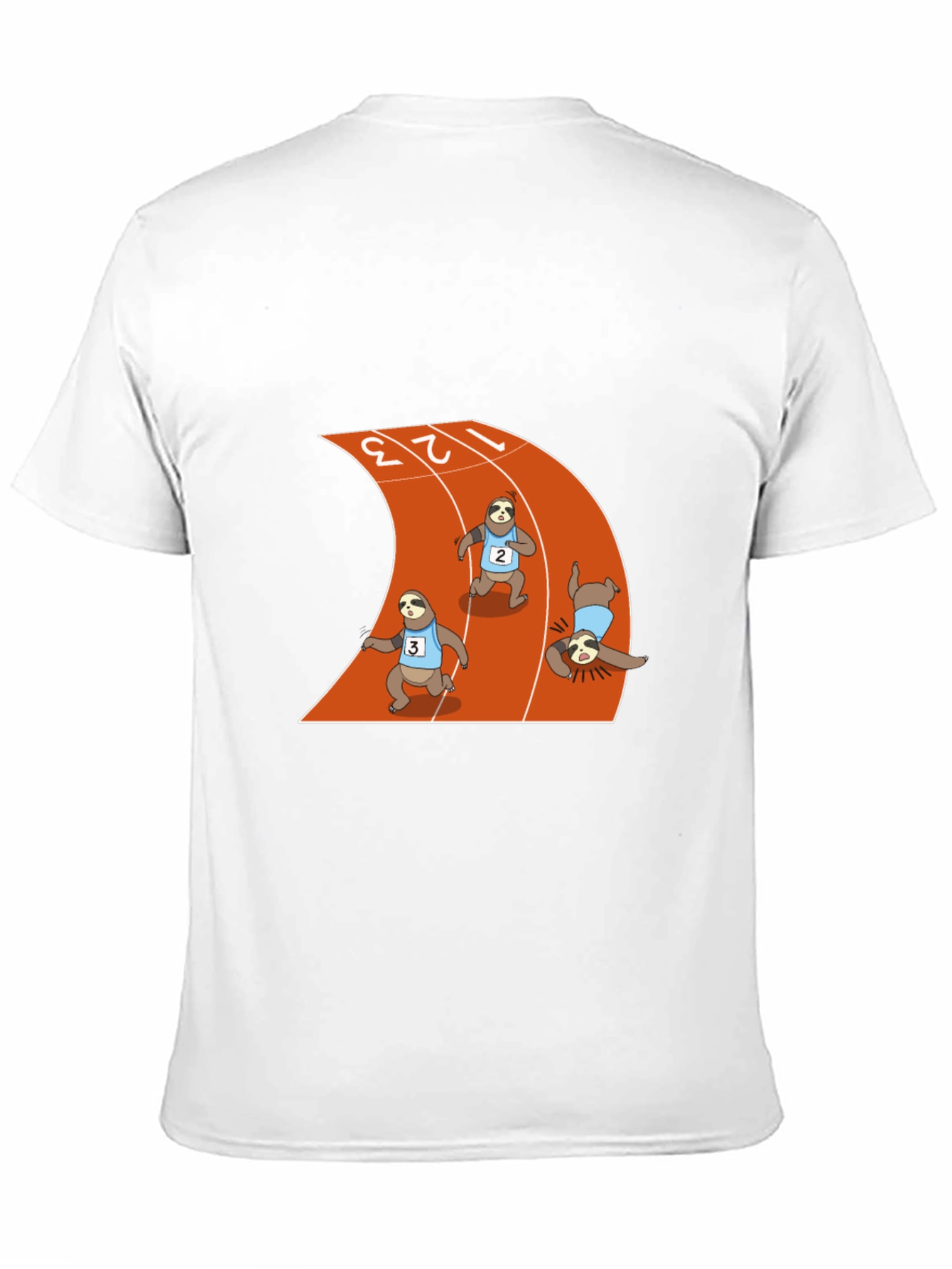 Black Sloth Runners Black Graphic Tee view 11