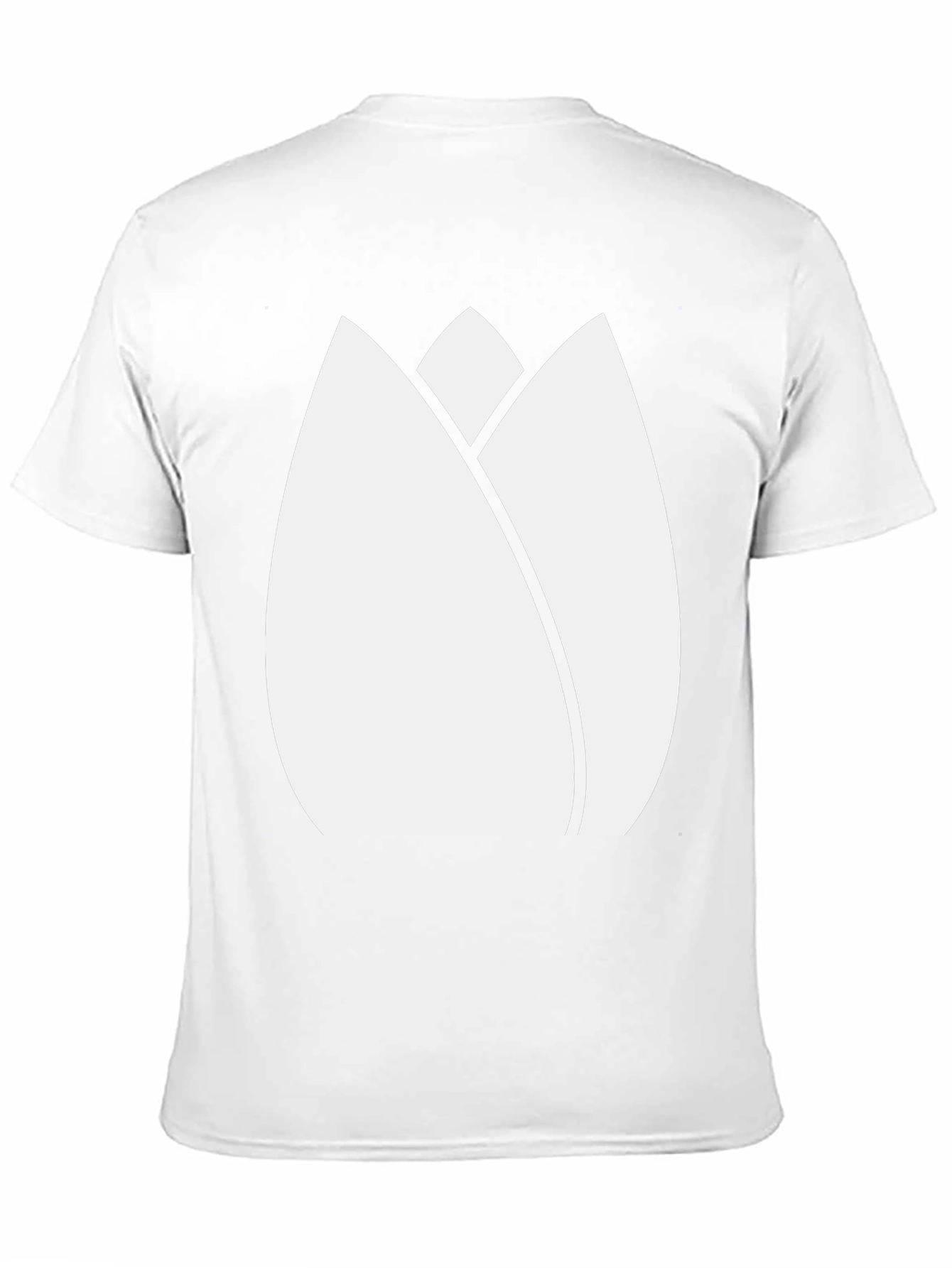 Black Tulip Graphic Tee - Modern Minimalist Design view 11