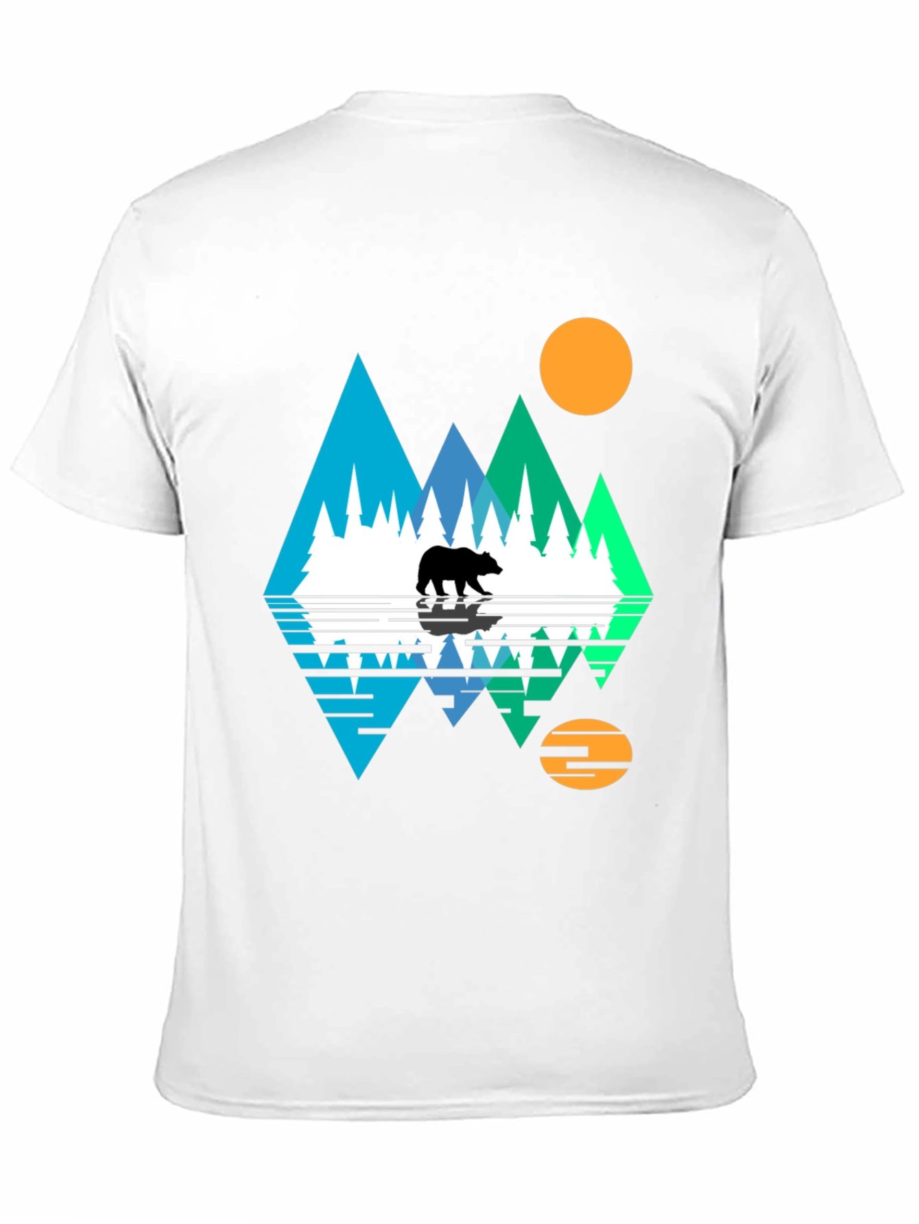 Black Bear Mountain Graphic T-Shirt view 11
