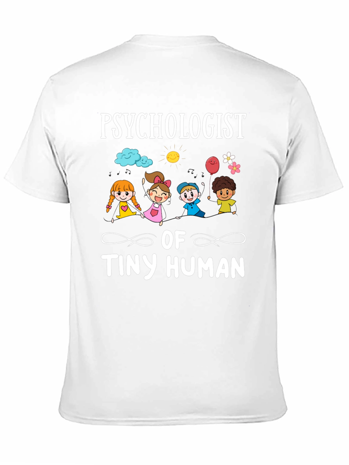 Black Psychologist of Tiny Human T-Shirt view 11