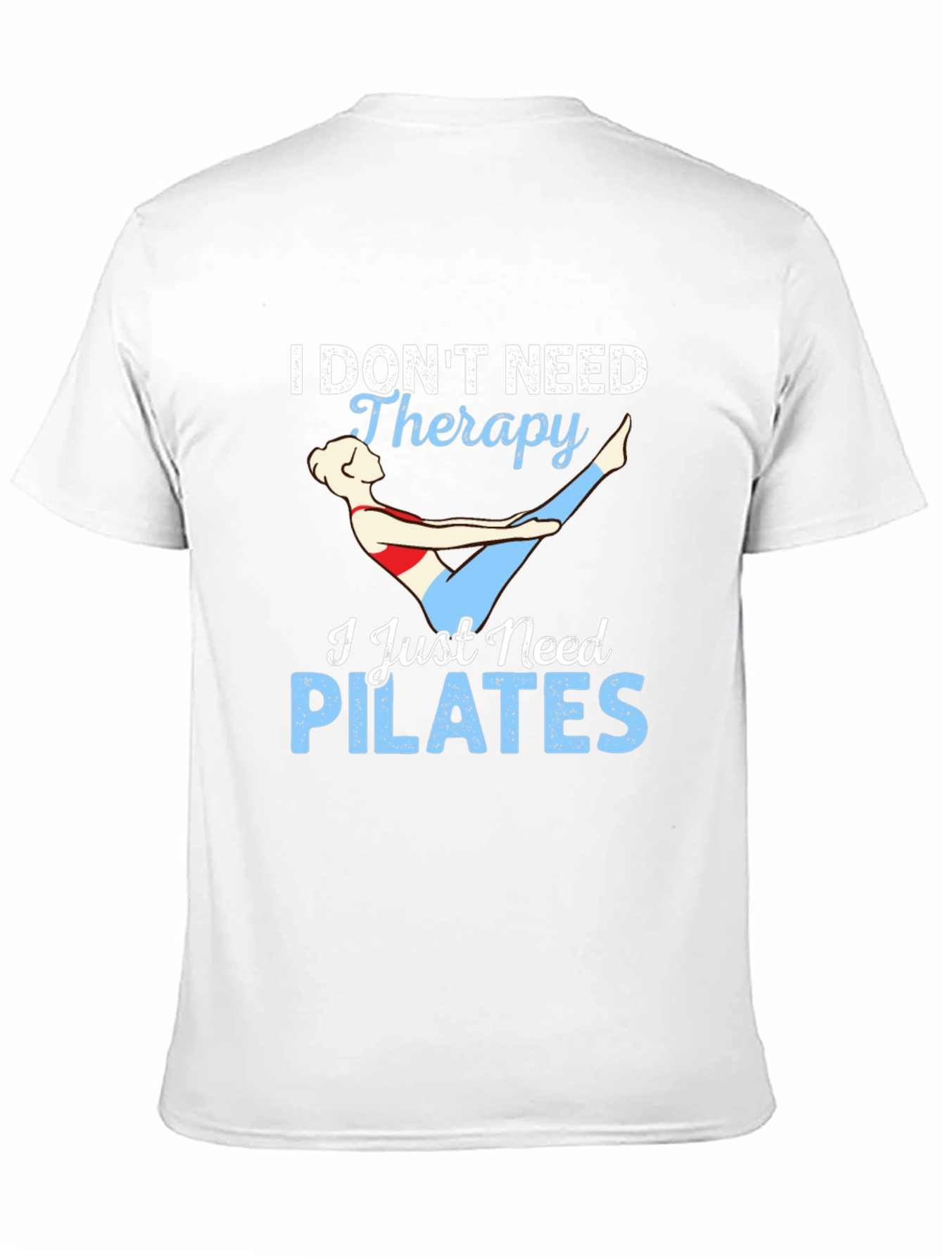Black Pilates Therapy Graphic T-Shirt view 11