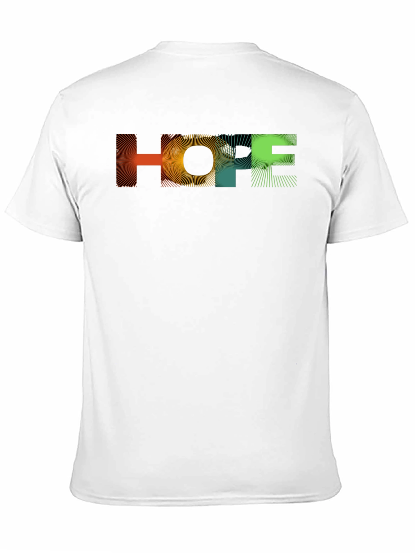 Black HOPE Graphic Print Black T-Shirt view 11