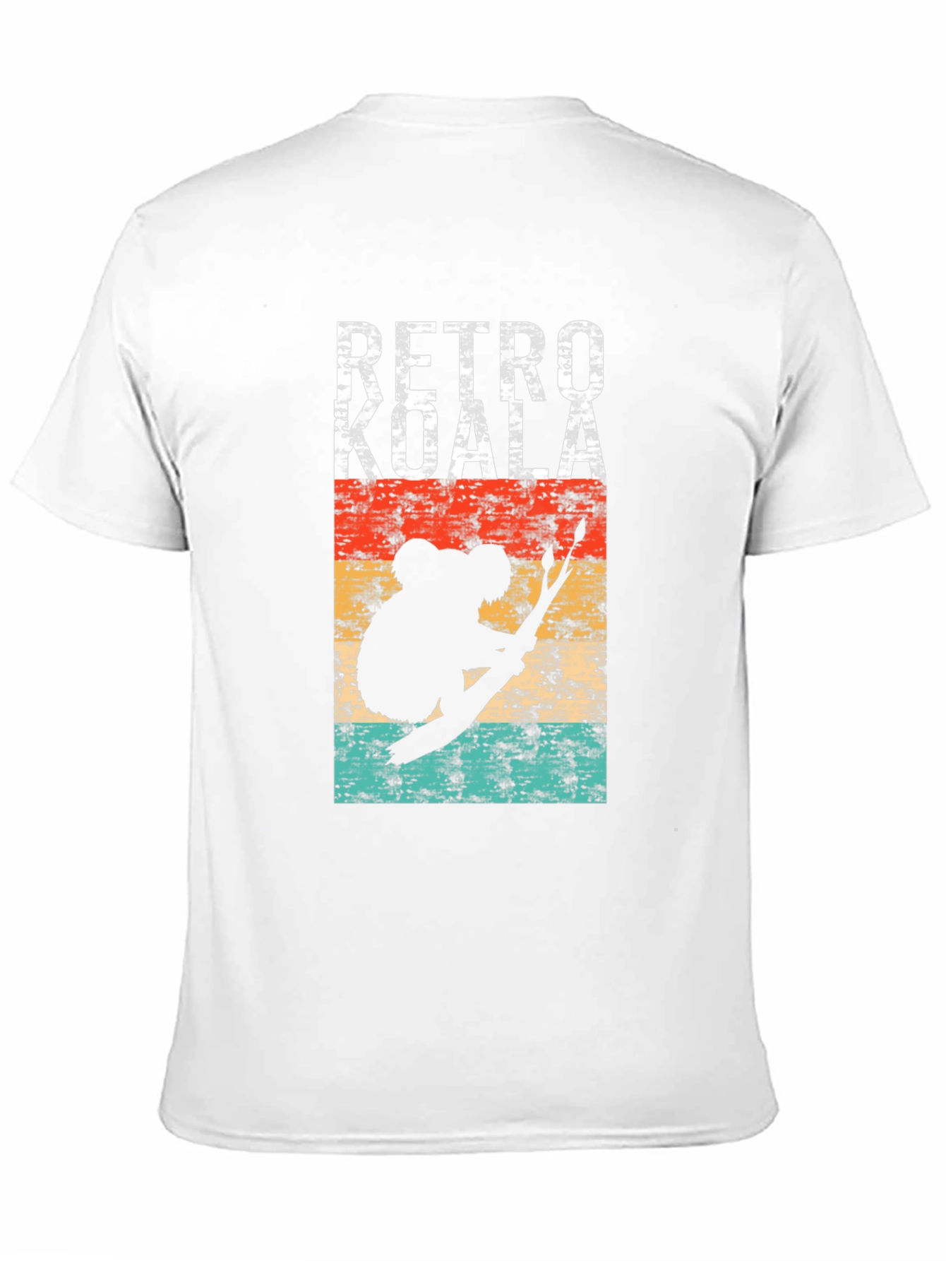 Black Retro Koala Graphic T-Shirt - Black view 11