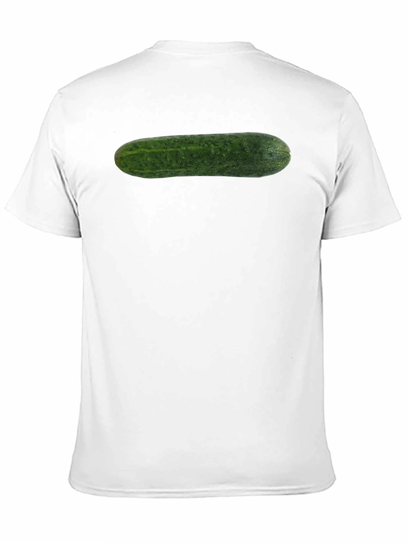 Black Funny Pickle T-Shirt - Novelty Food Tee view 11