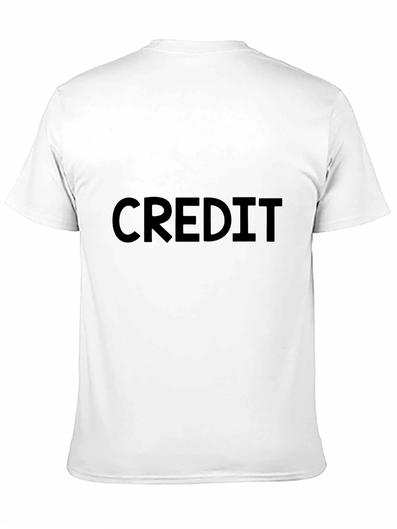 Black Black "CREDIT" Graphic Tee view 11