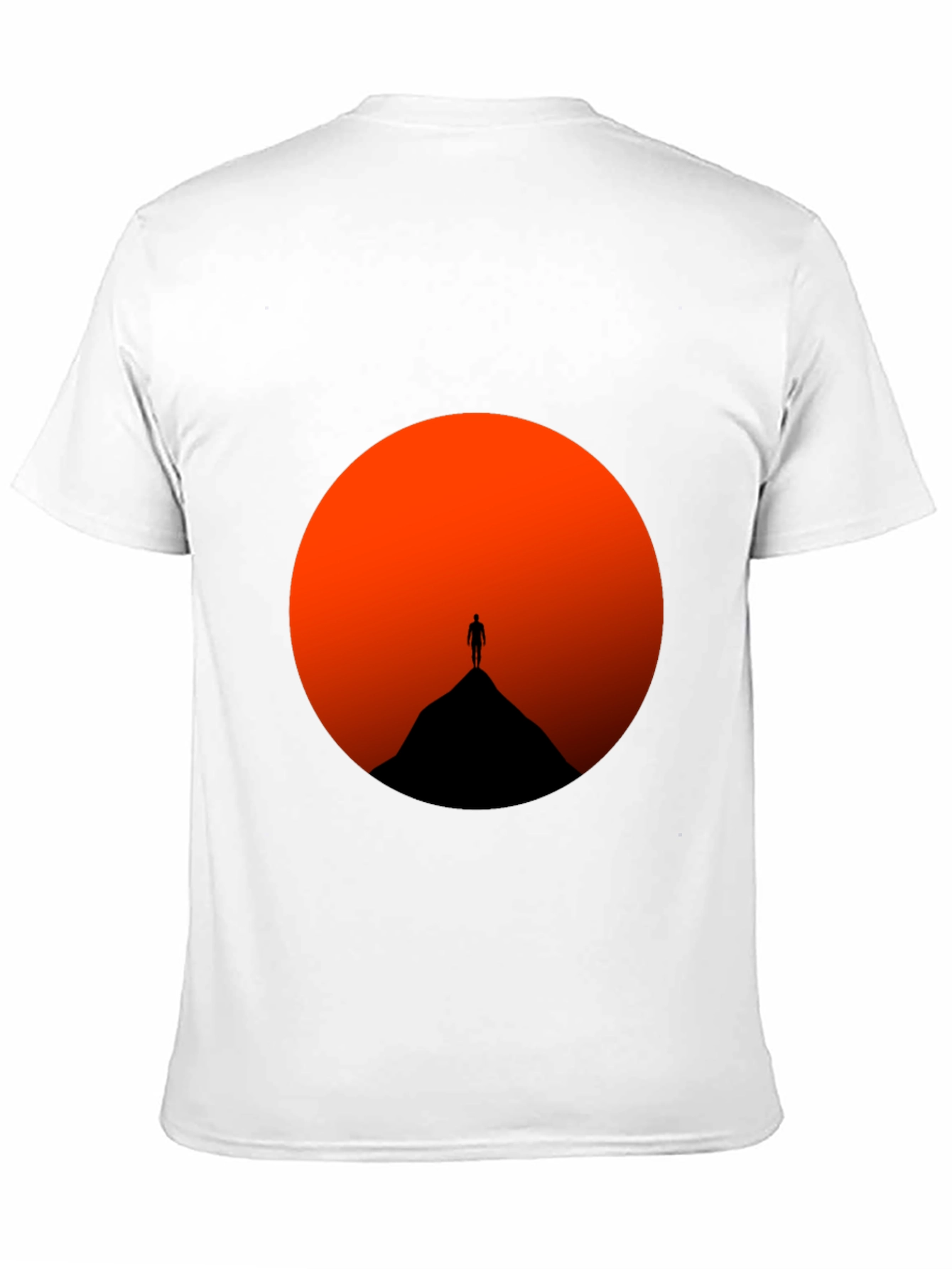 Black Sunset Silhouette T-Shirt - Mens Graphic Tee view 11