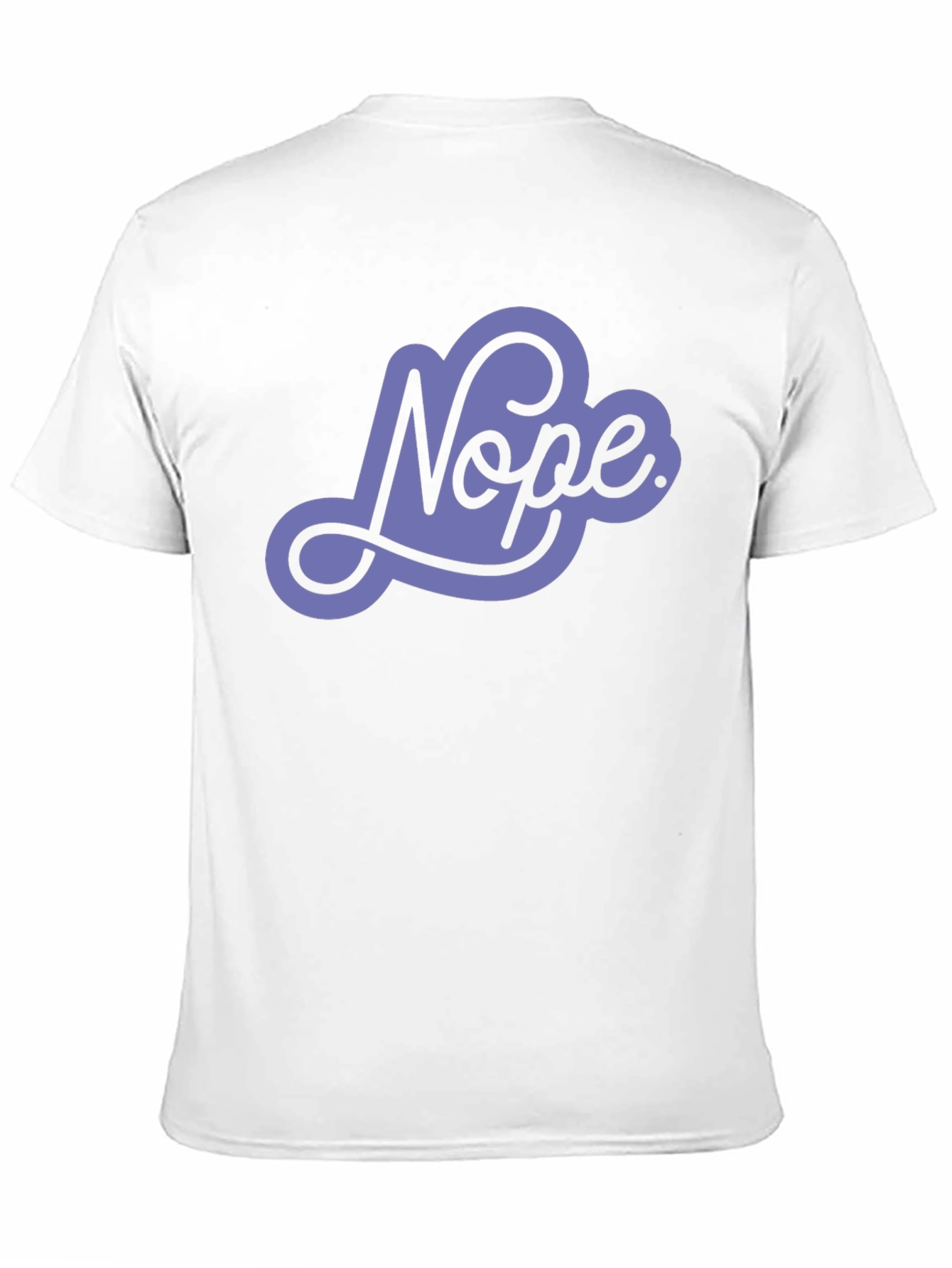 Black Nope Graphic Tee - Cool Casual T-Shirt view 11