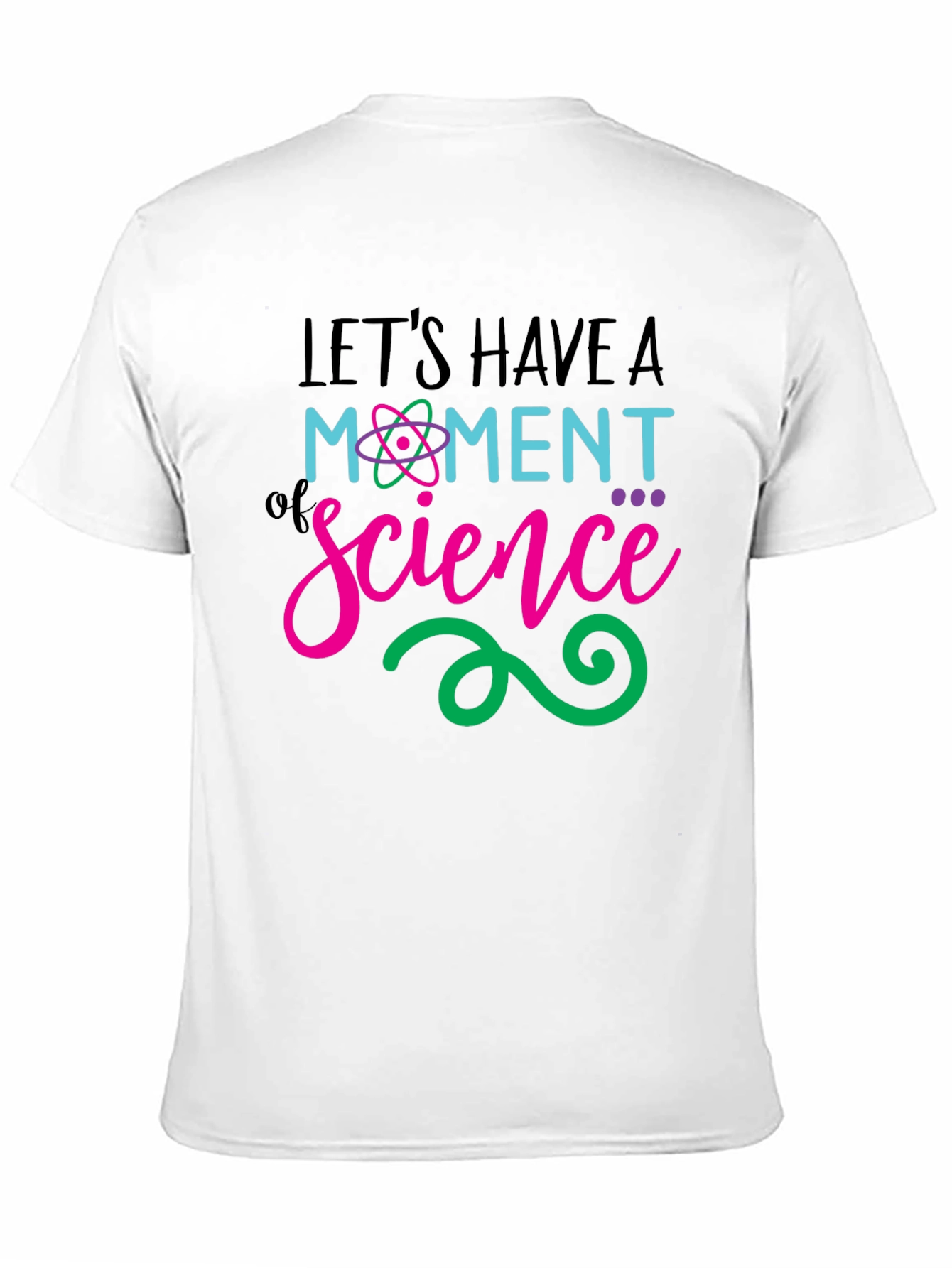 Black Science Moment T-Shirt - Black Cotton Blend view 11