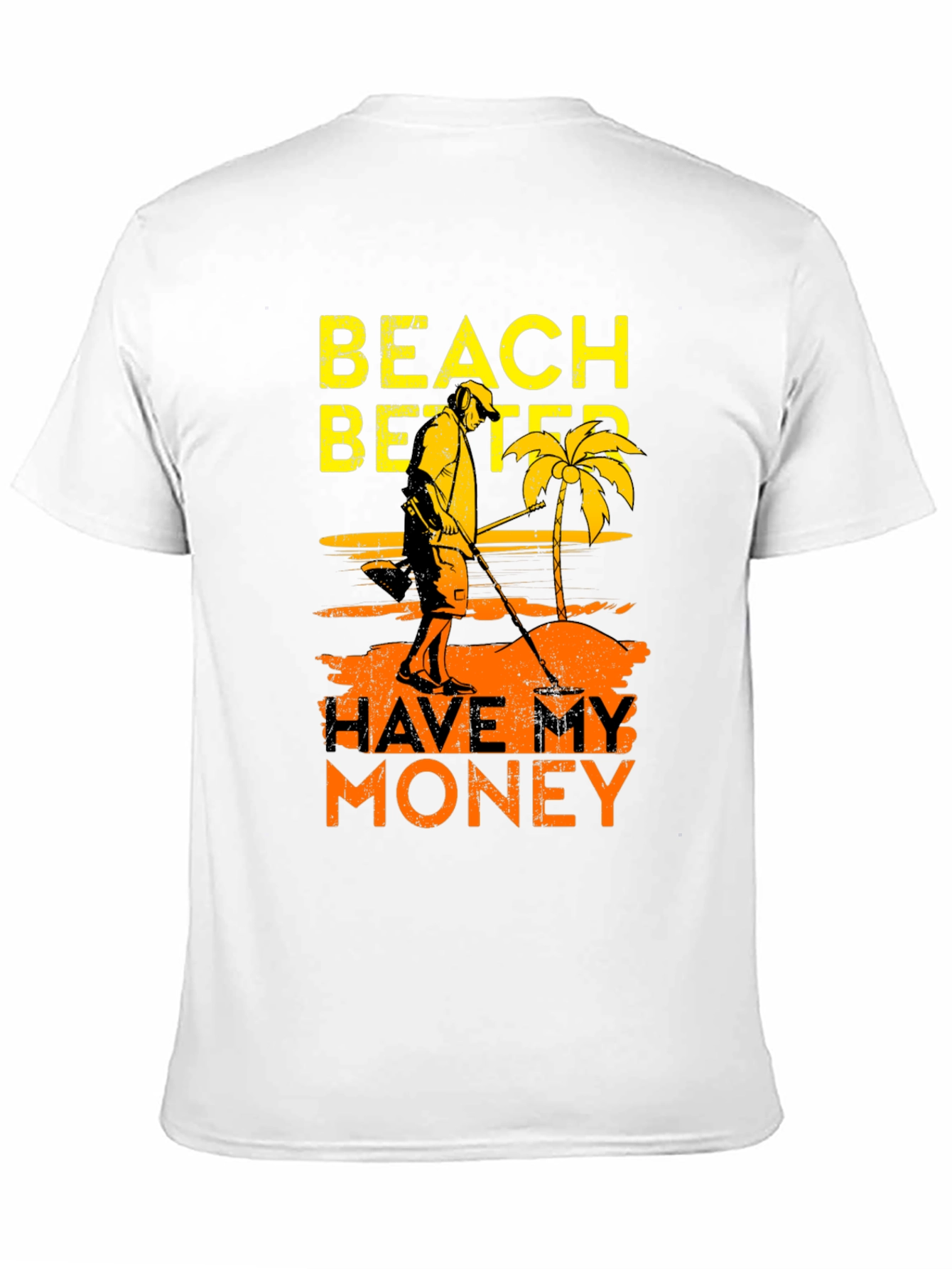 Black Beach Better Have My Money Graphic T-Shirt view 11