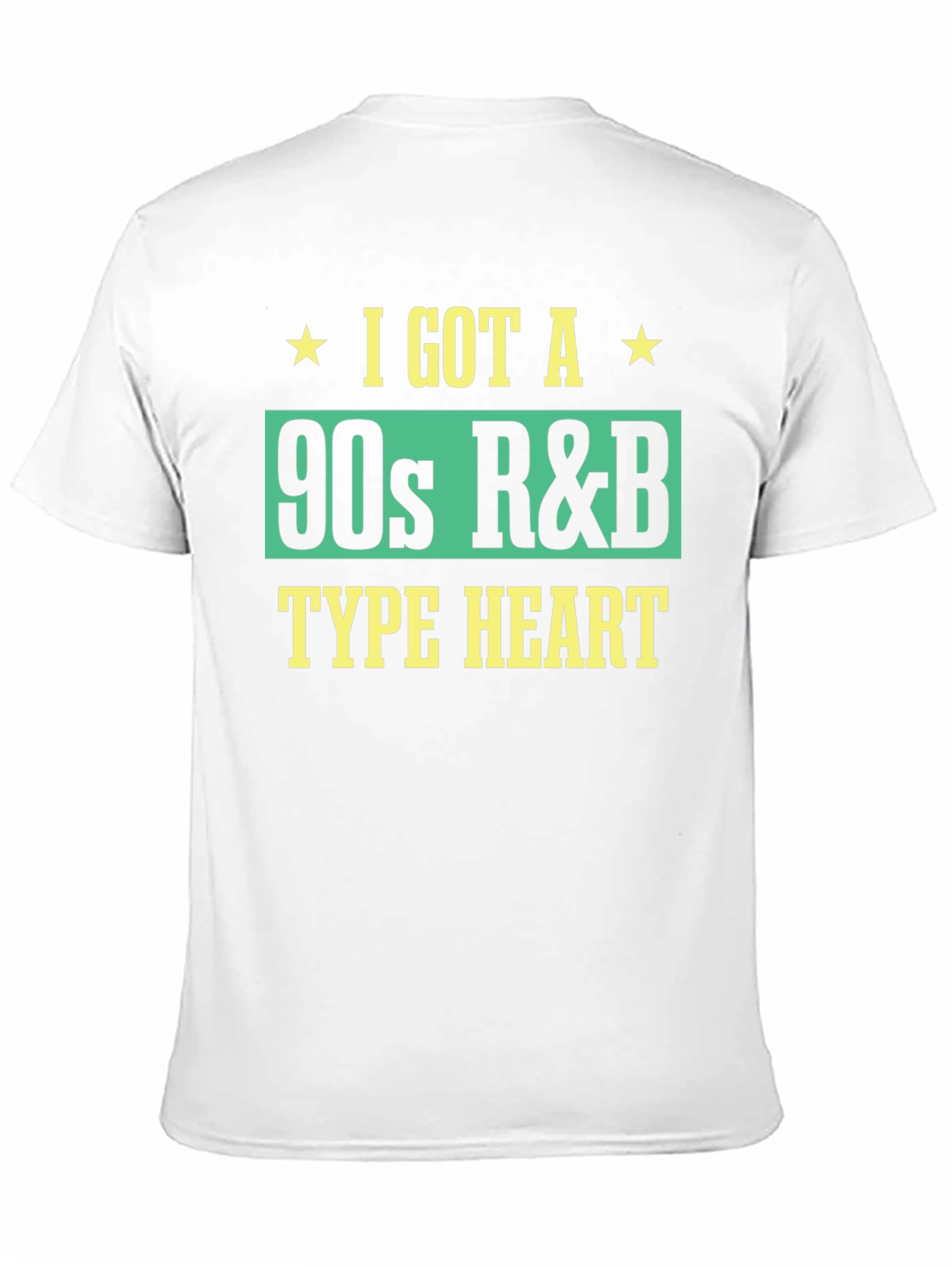 Black 90s R&B Type Heart Graphic Tee view 11