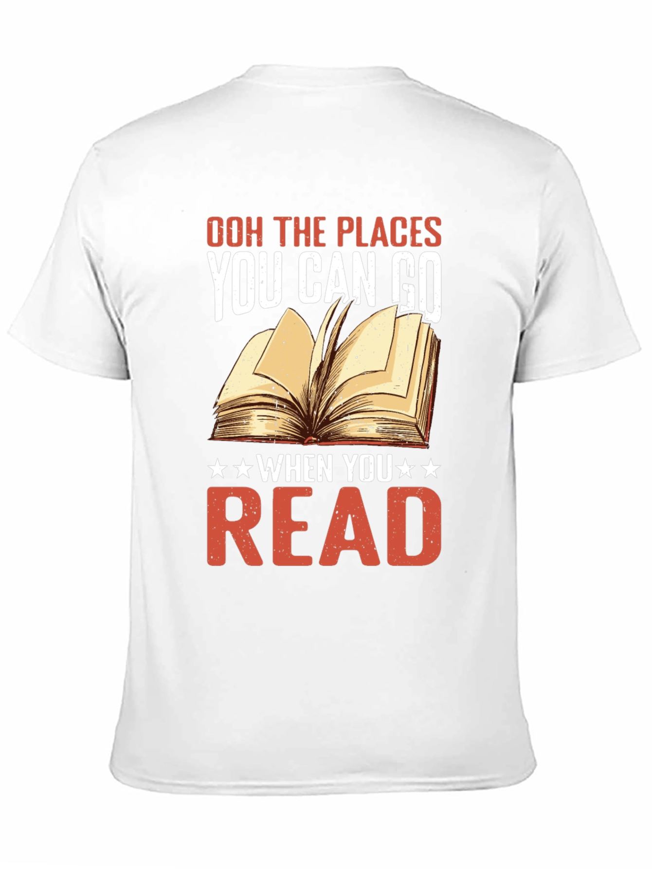 Black Book Lover T-Shirt - Places You Can Go view 11