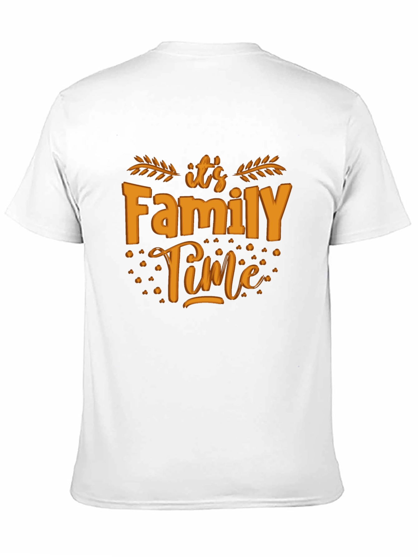 Black Family Time Black T-Shirt view 11