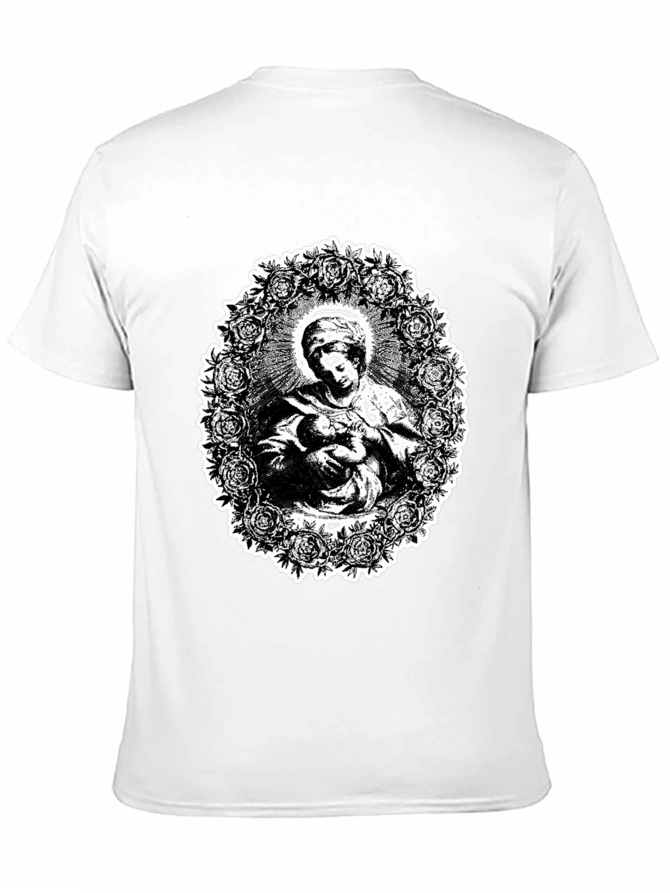 Black Madonna & Child Graphic Tee view 11