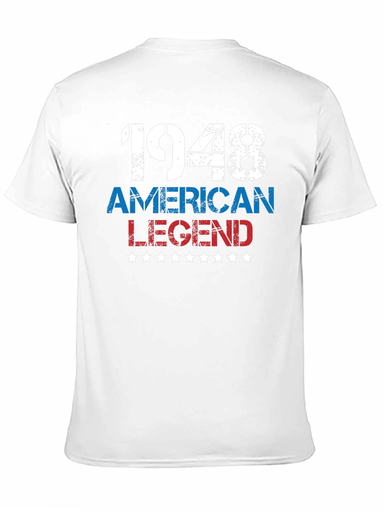 Black 1948 American Legend T-Shirt - Patriotic Birthday Gift view 11