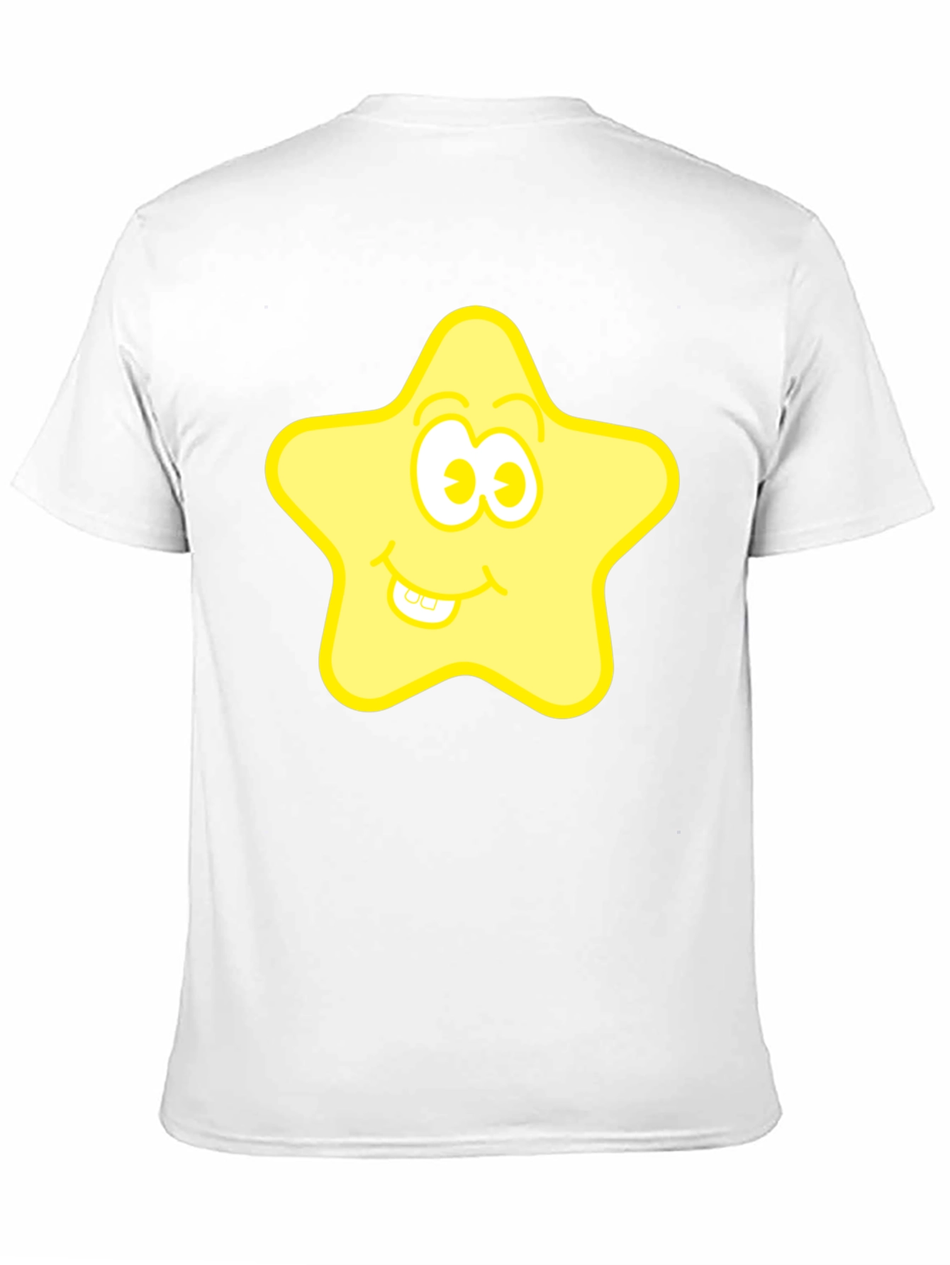 Black Funny Star Graphic Tee - Black view 11