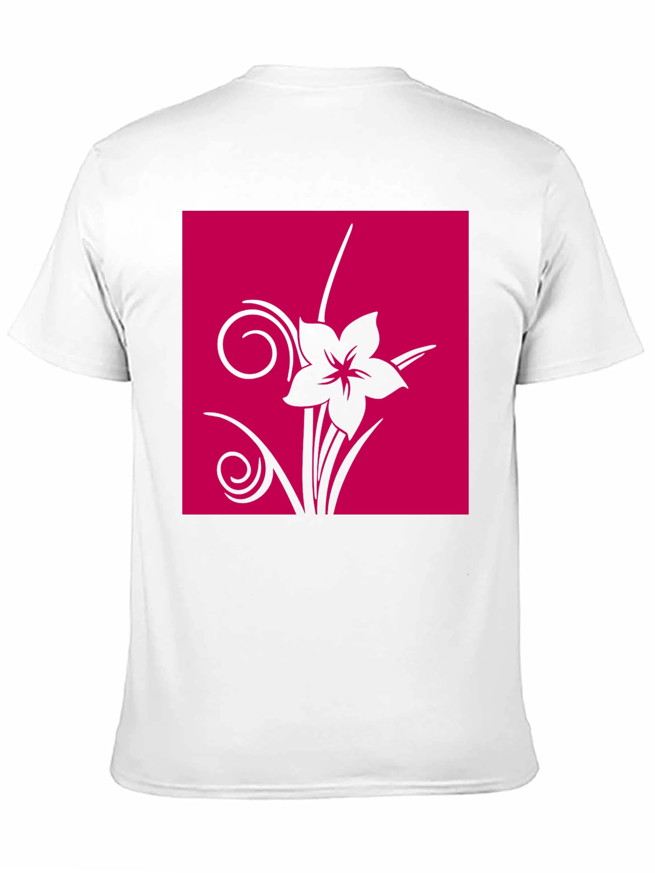 Black Floral Graphic Tee - Black view 11