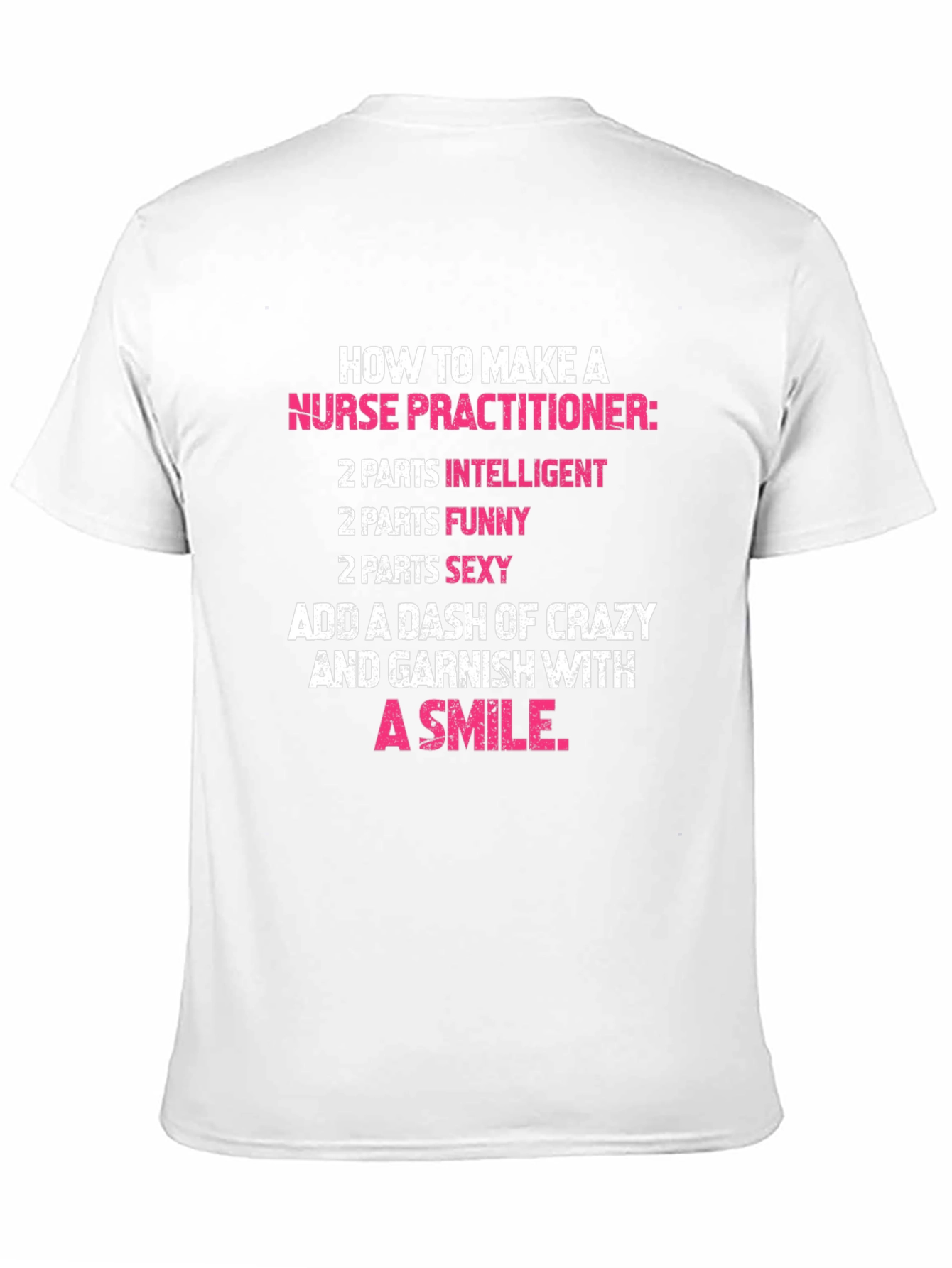 Black Nurse Practitioner Recipe T-Shirt view 11