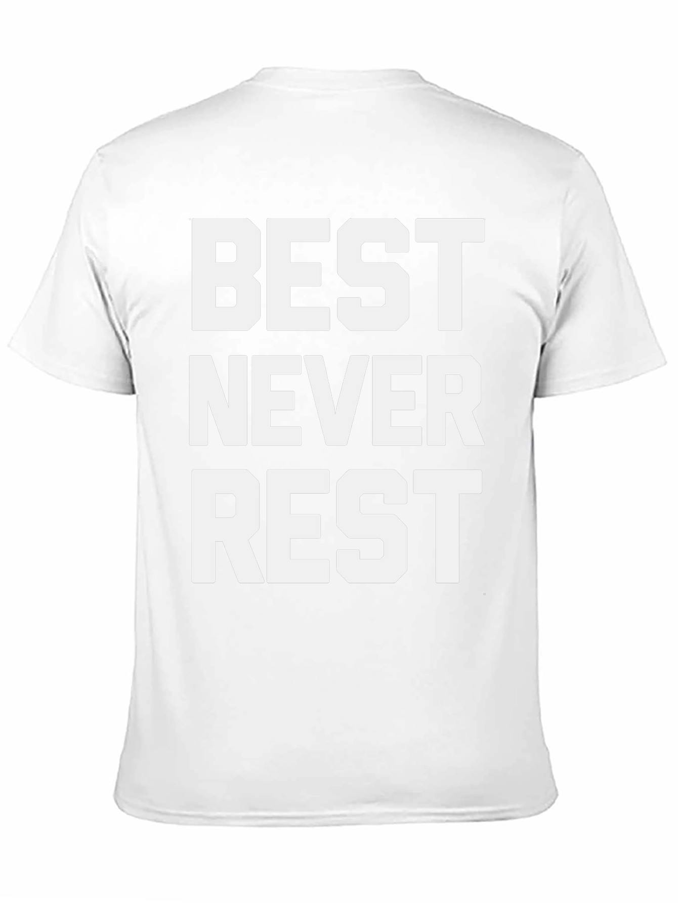 Black Best Never Rest Graphic Tee - Black Cotton view 11