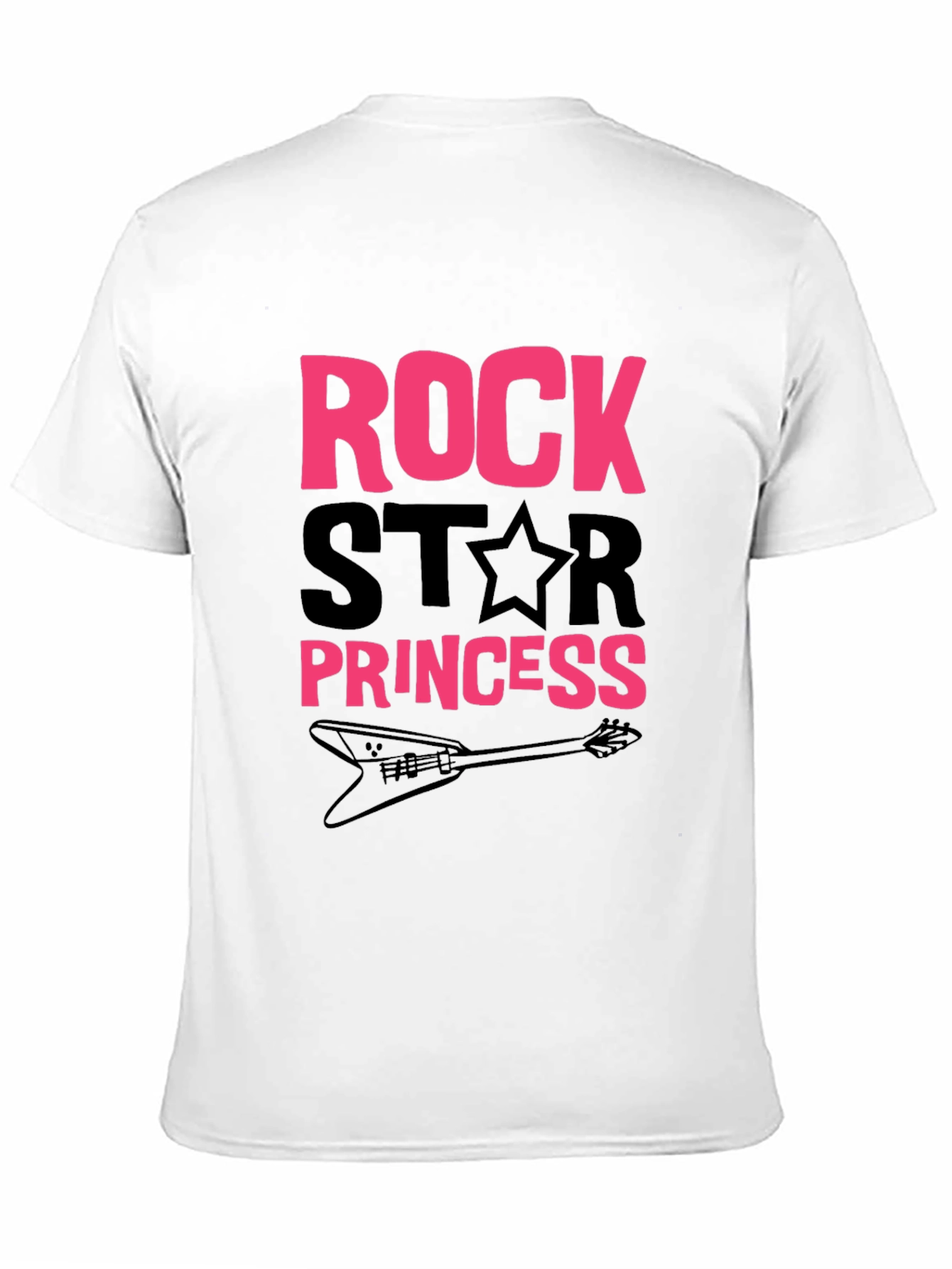 Black Rock Star Princess Graphic T-Shirt view 11