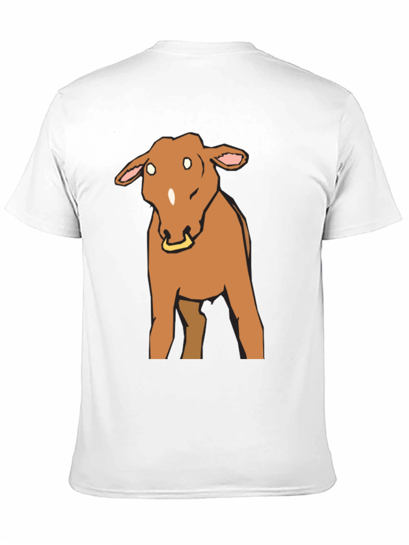 Bojack Horseman Style Horse Graphic Tee - Black - 11