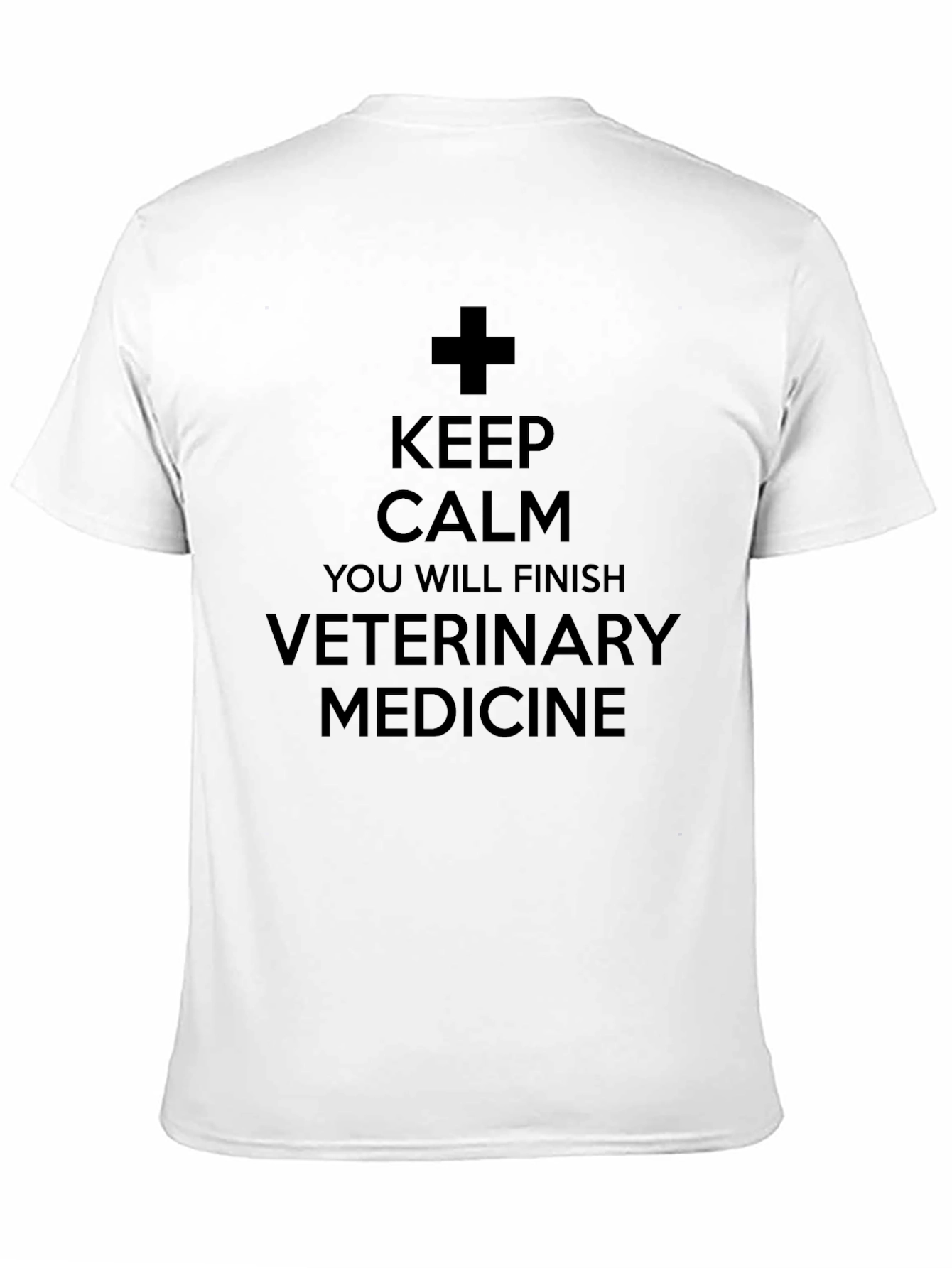 Black Veterinary Medicine Motivation Graphic T-Shirt view 11