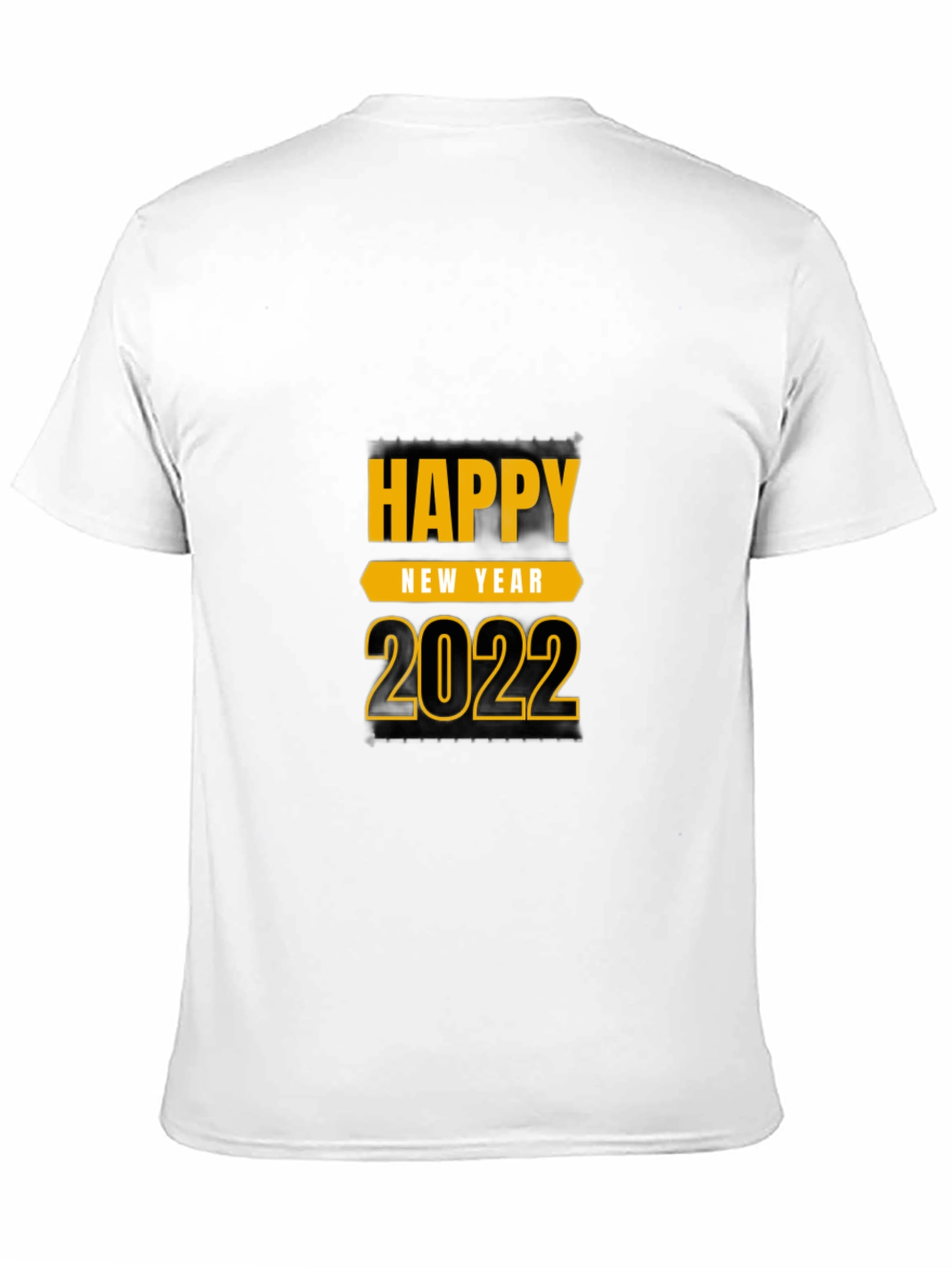 Black Happy New Year 2022 Black T-Shirt view 11
