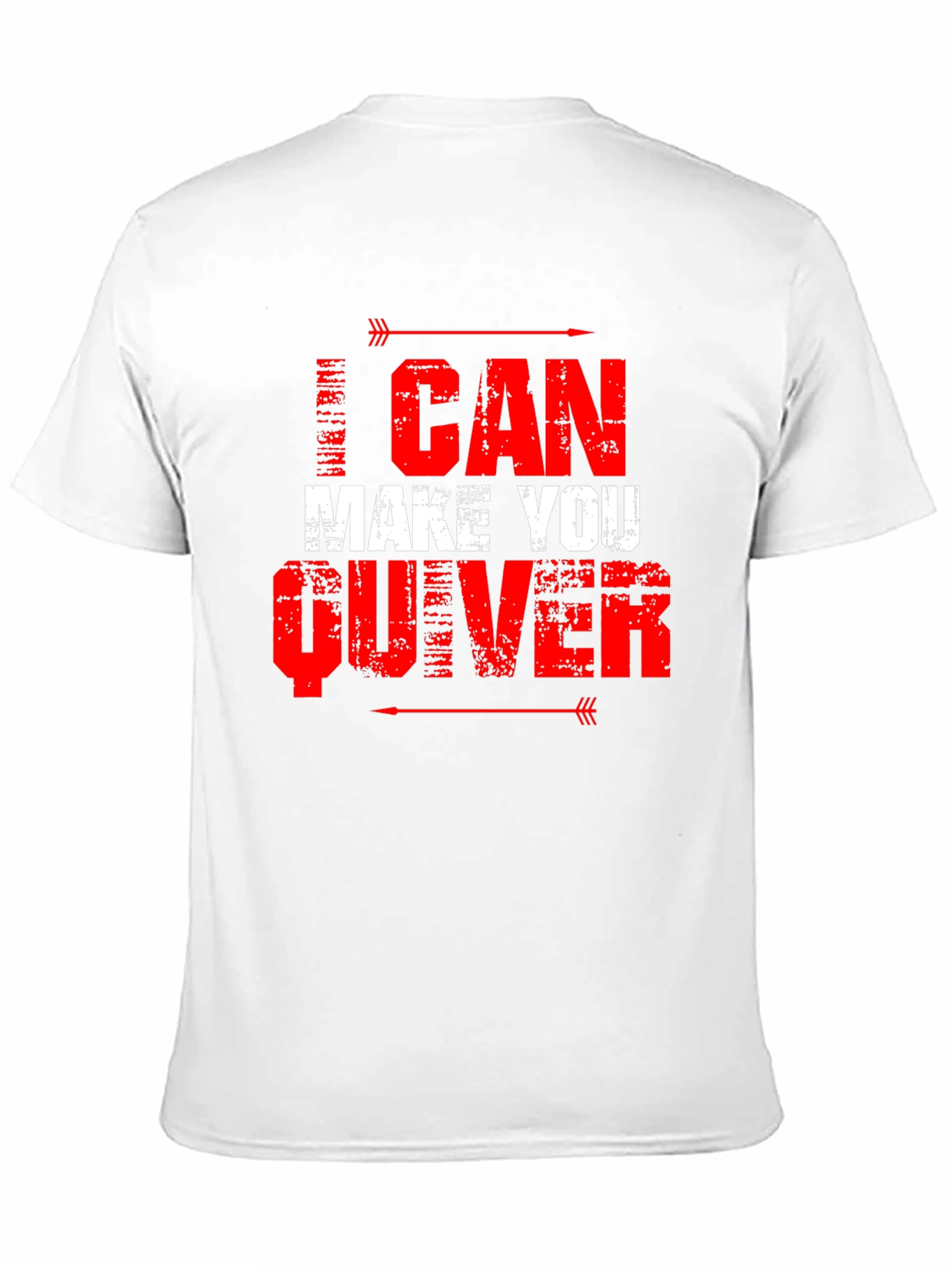 Black I Can Make You Quiver Graphic Tee - Black Cotton Shirt view 11