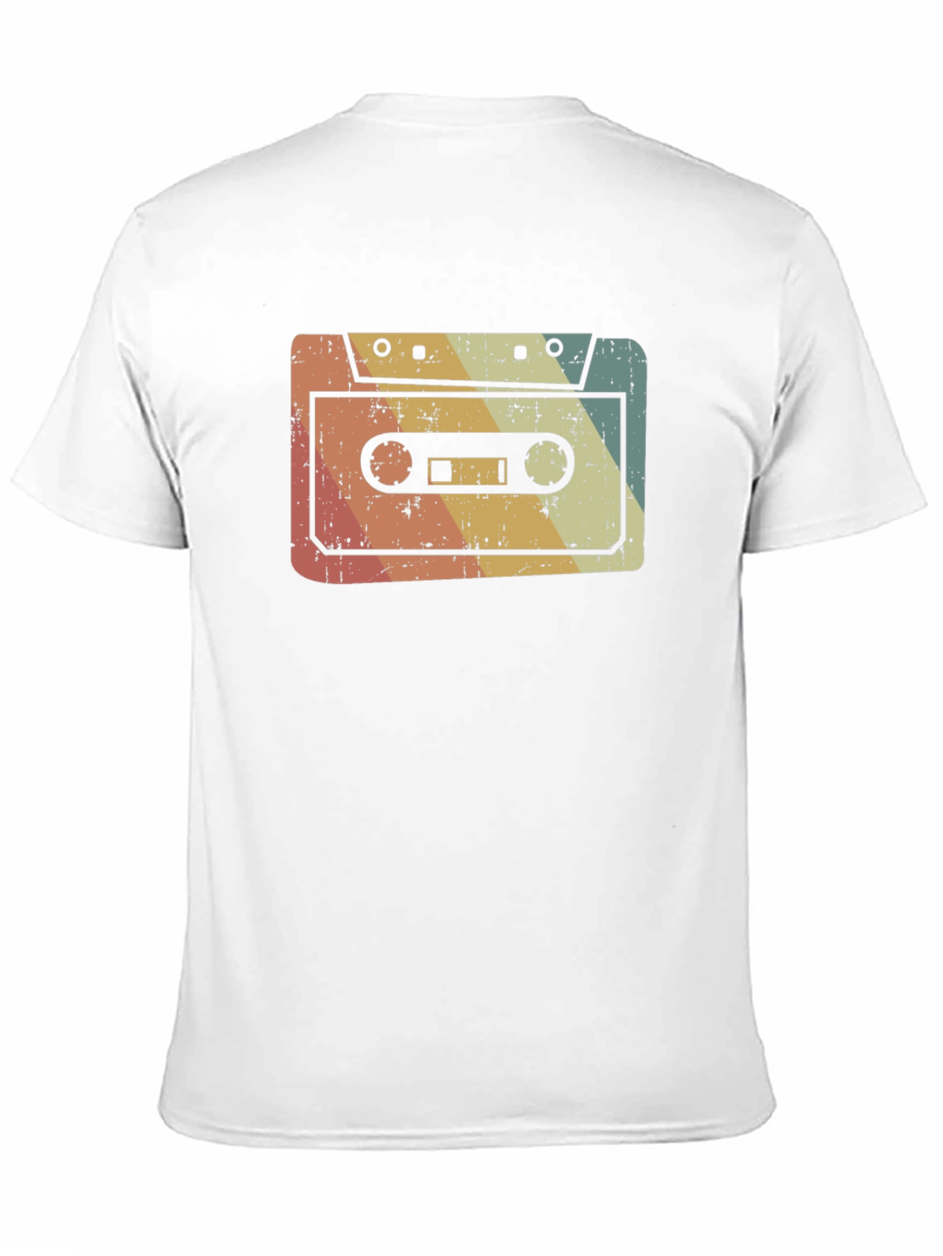 Black Retro Cassette Tape Graphic Tee view 11