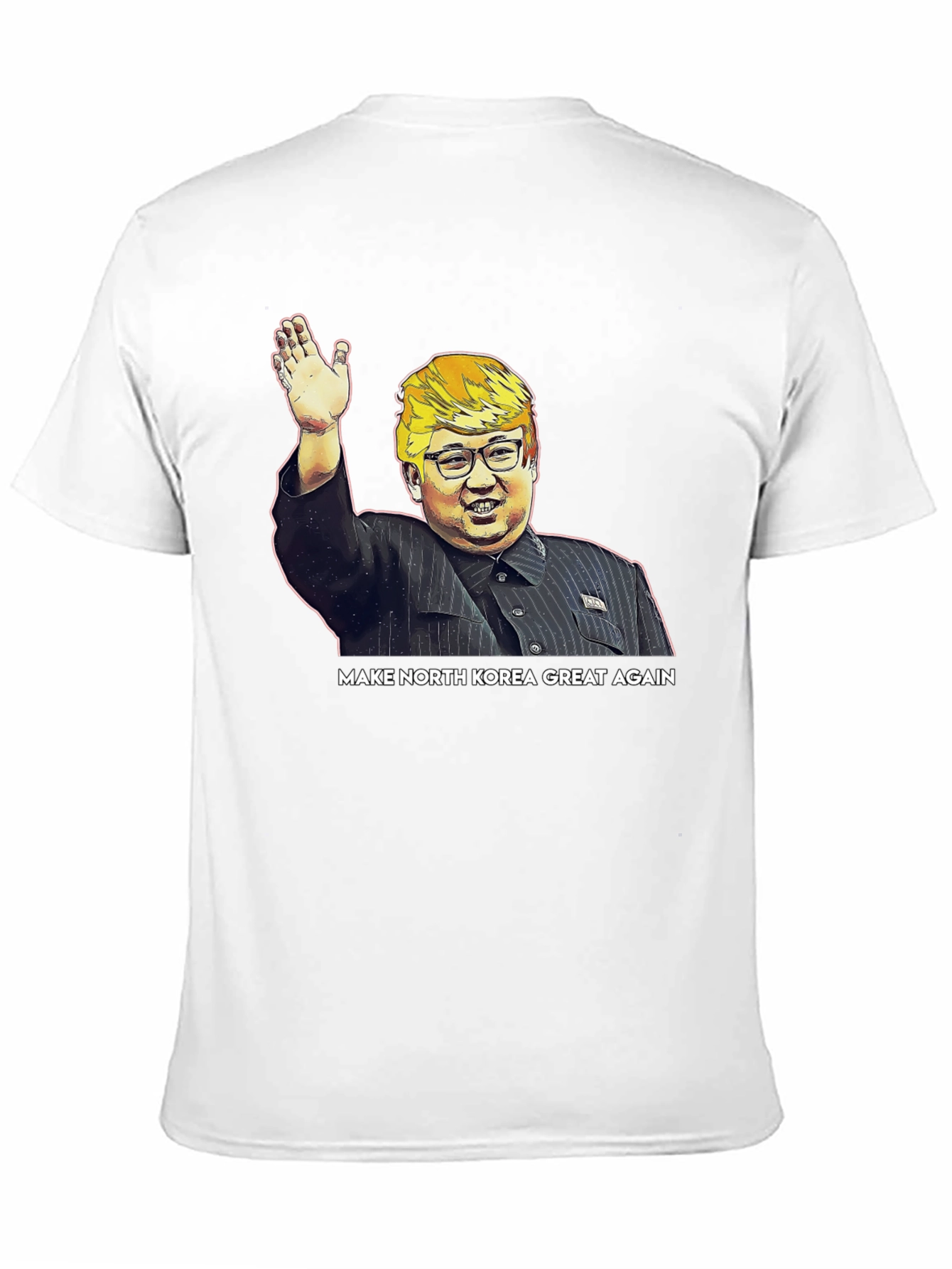 Black Make North Korea Great Again T-Shirt view 11