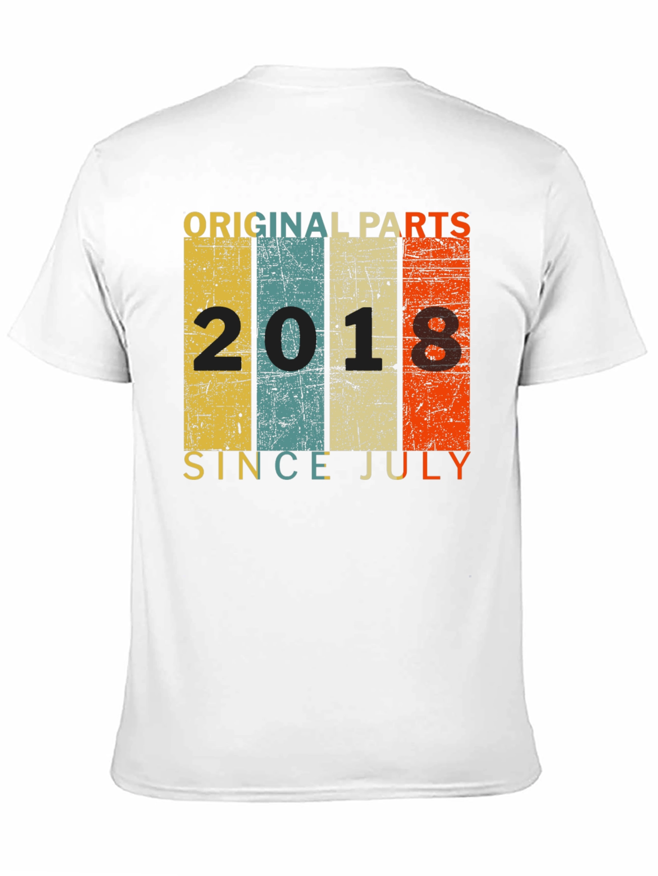 Black Original Parts 2018 Since July T-Shirt view 11