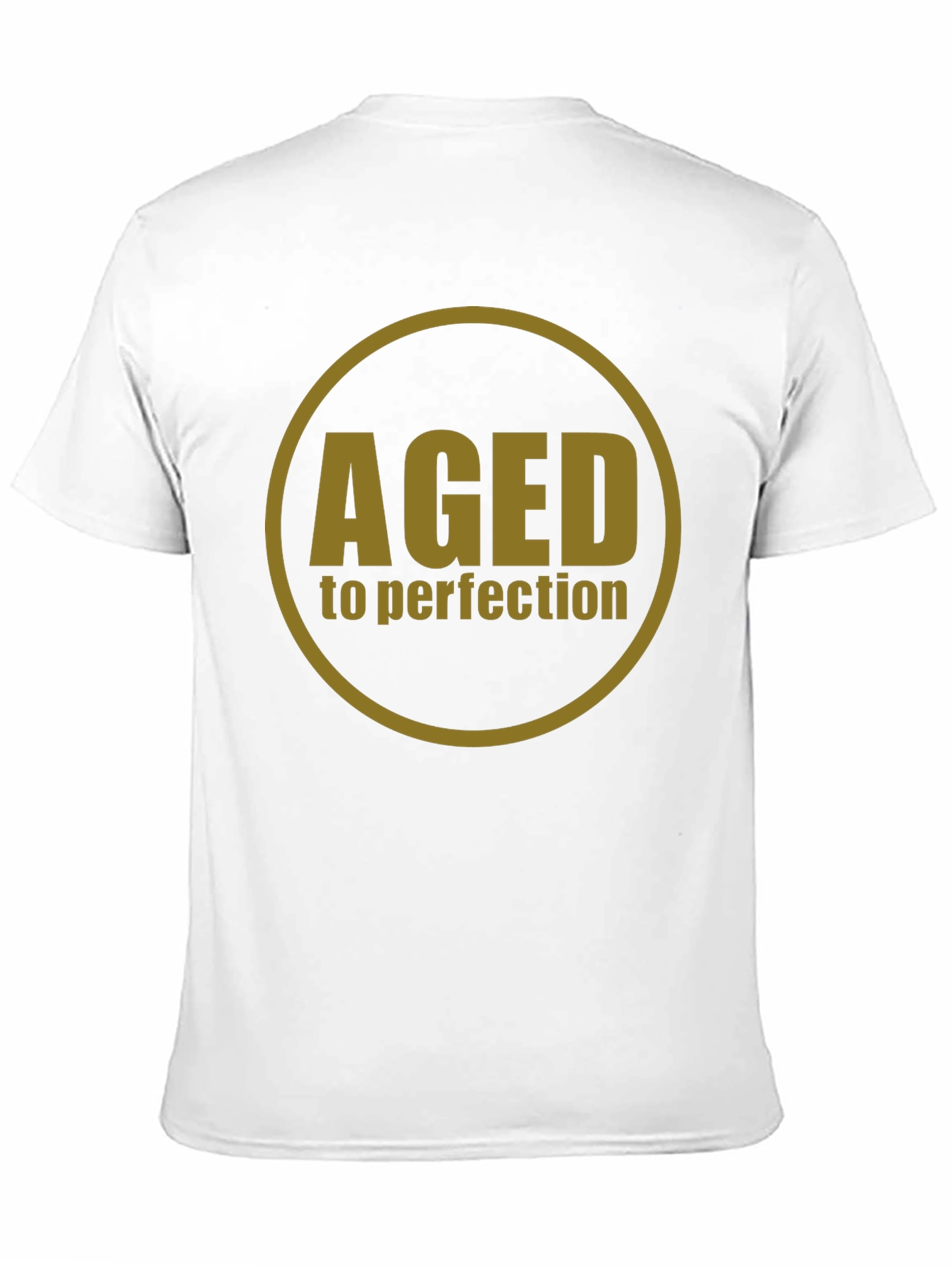 Black Aged to Perfection Black Graphic Tee view 11