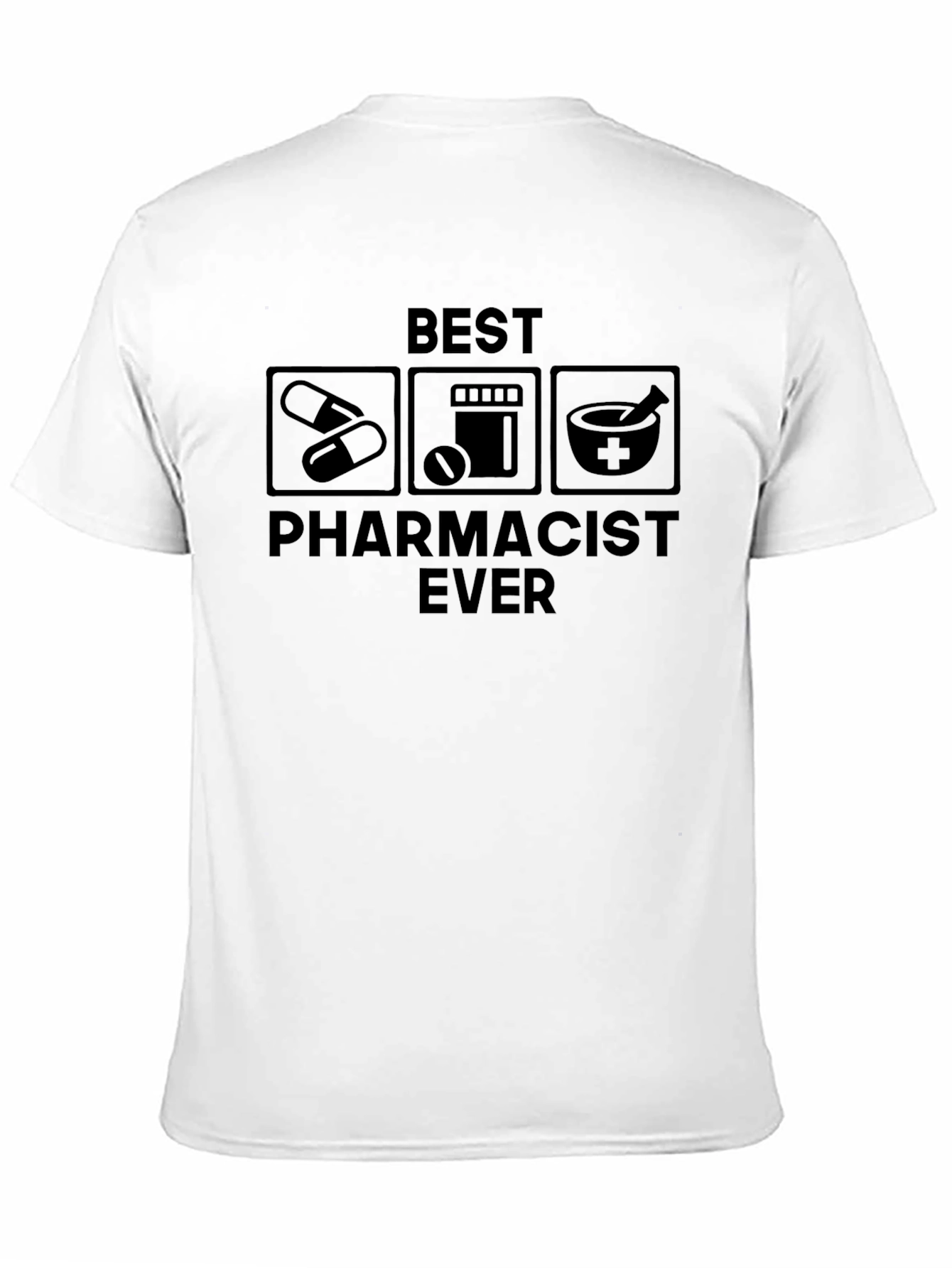 Black Best Pharmacist Ever T-Shirt view 11