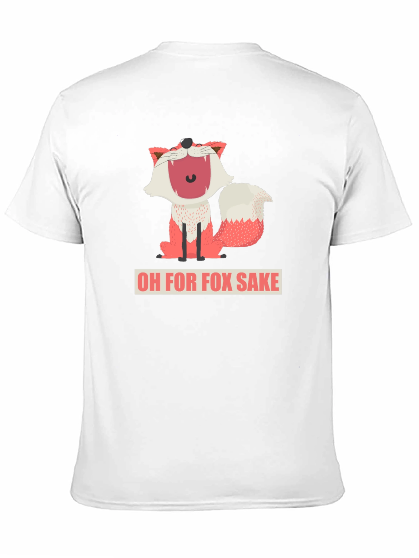 Black Oh For Fox Sake T-Shirt view 11