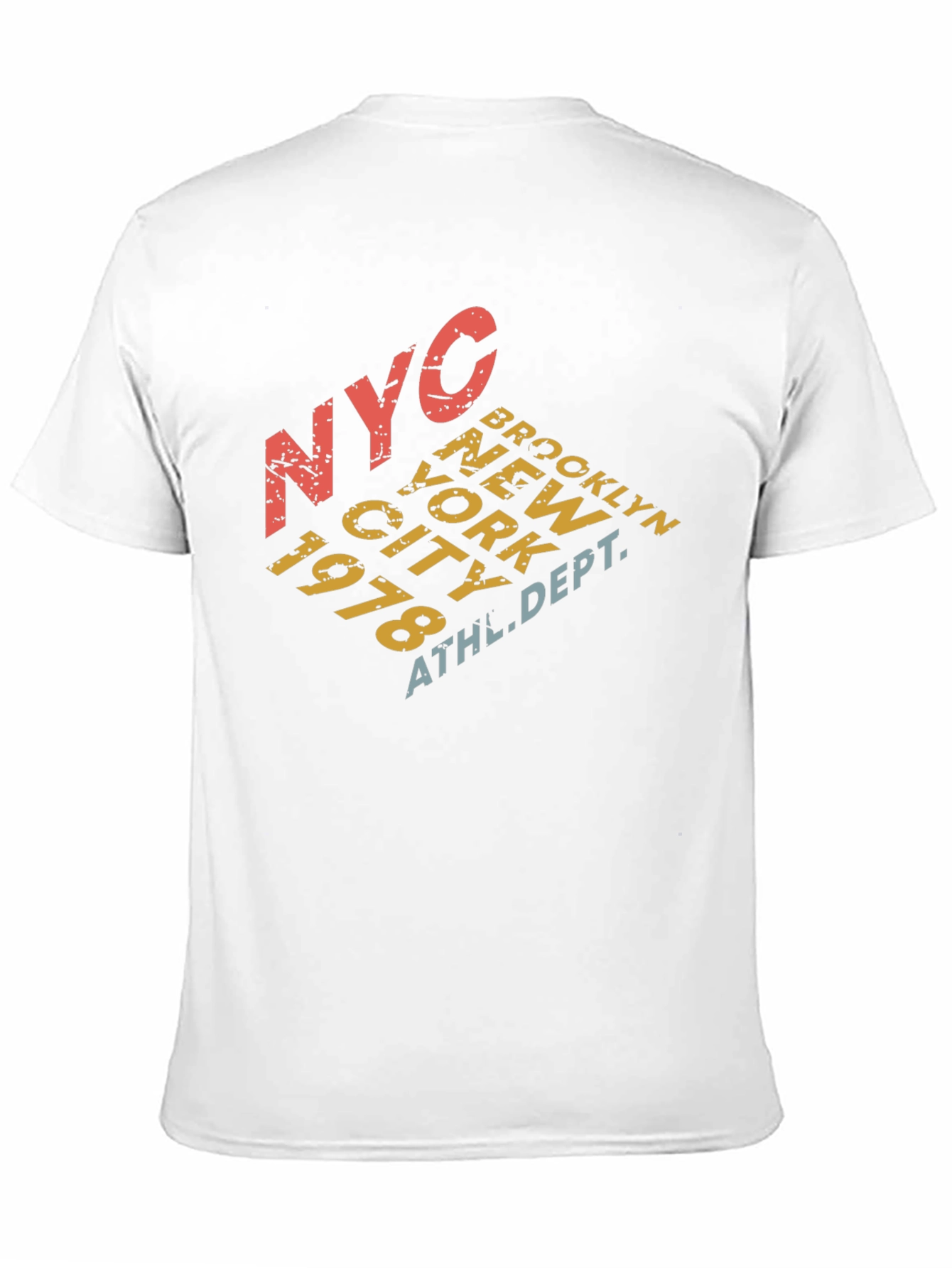 Black NYC Brooklyn Retro Graphic T-Shirt view 11