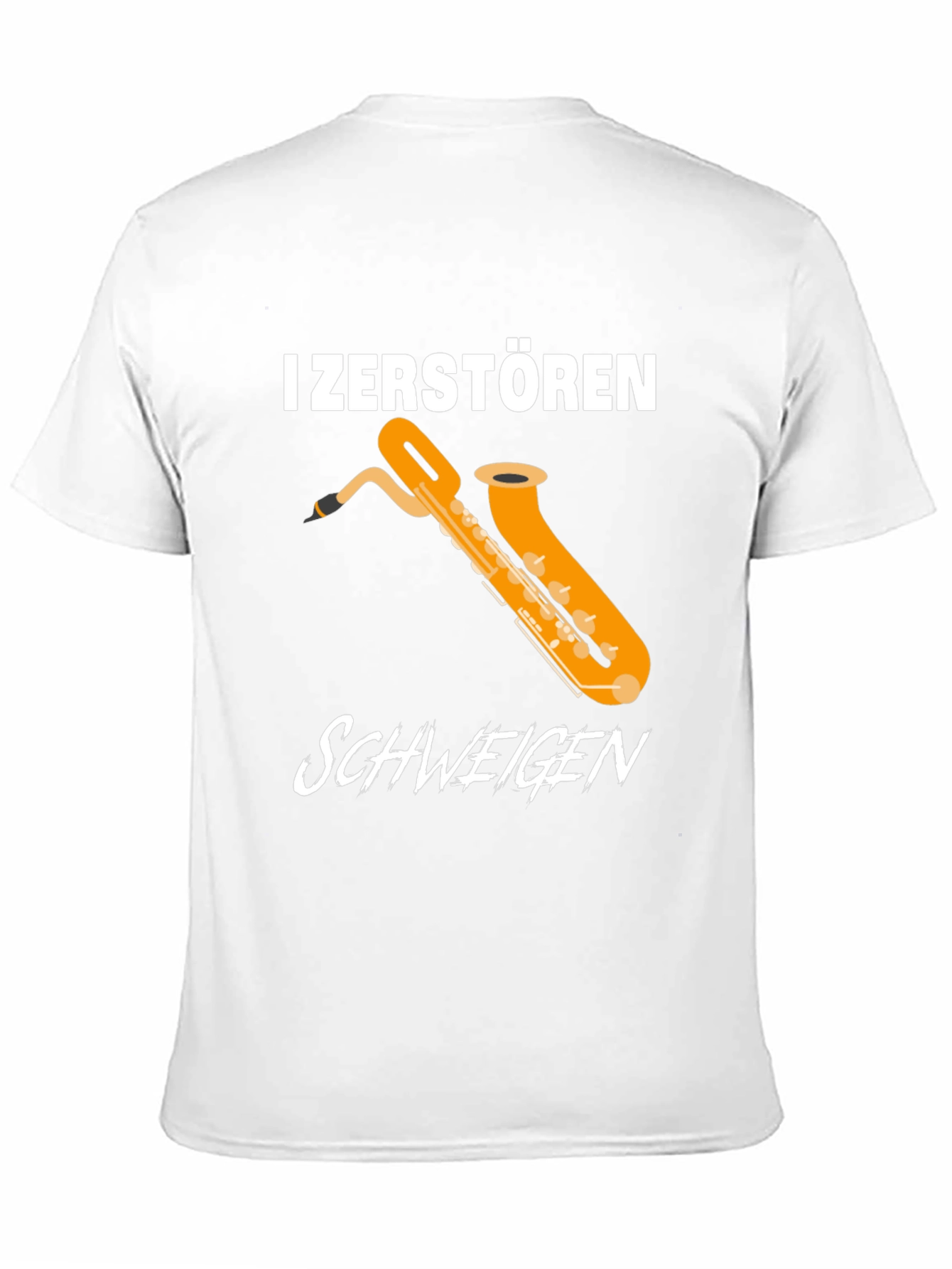 Black Saxophone Graphic T-Shirt - Music Lover Tee view 11