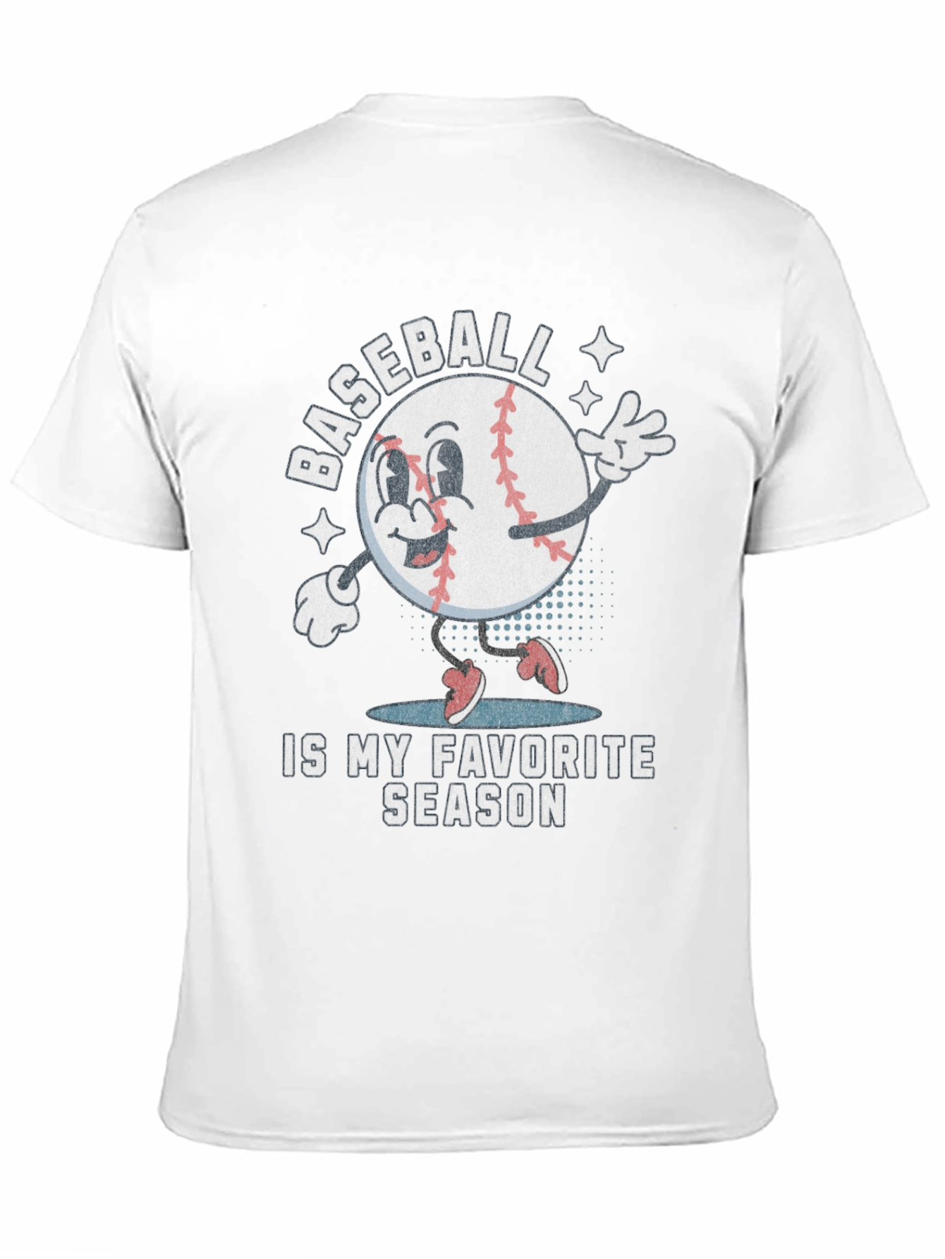 Black Baseball My Favorite Season Graphic Tee view 11