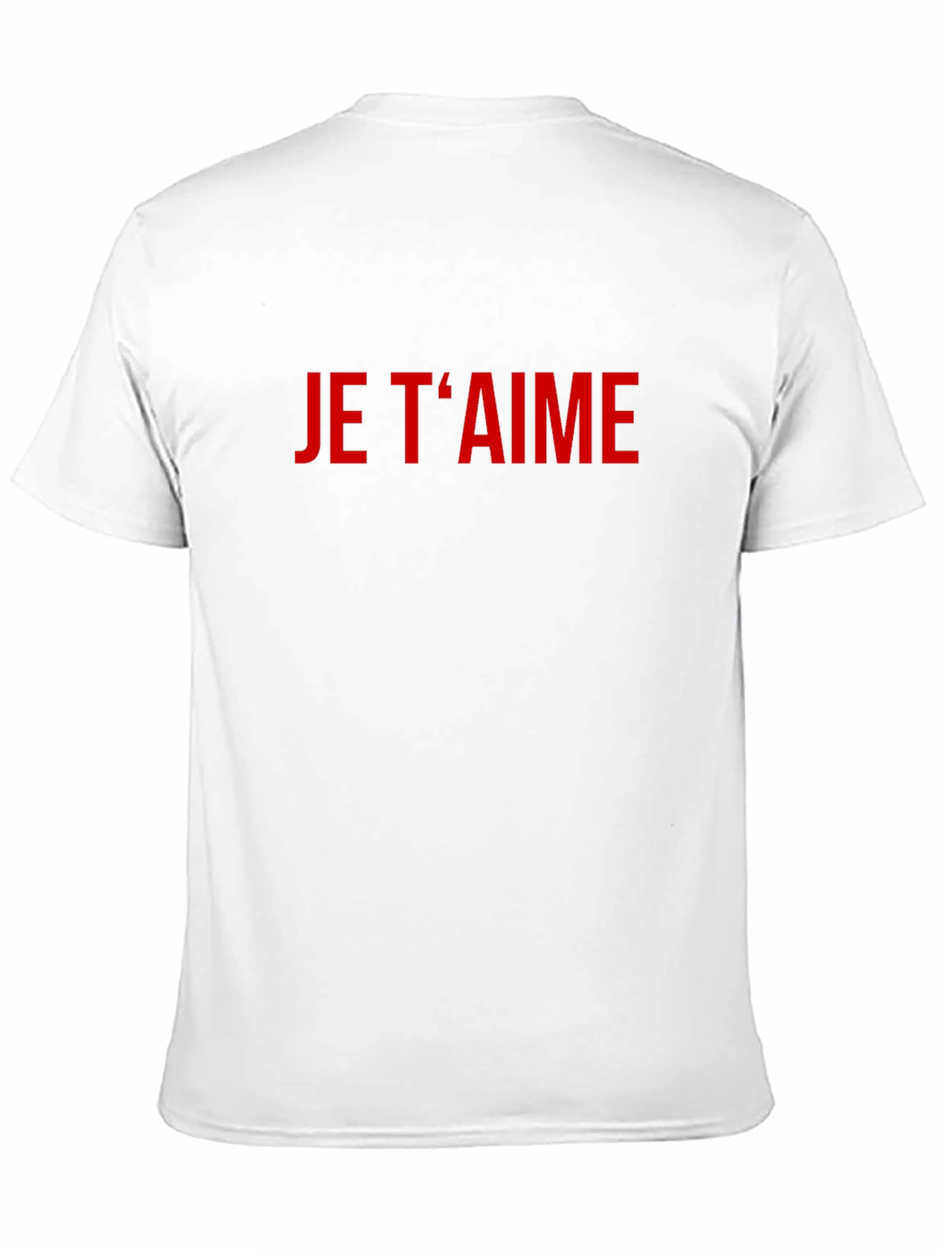 Black Je T'aime Graphic Tee - Express Your Love in Style view 11