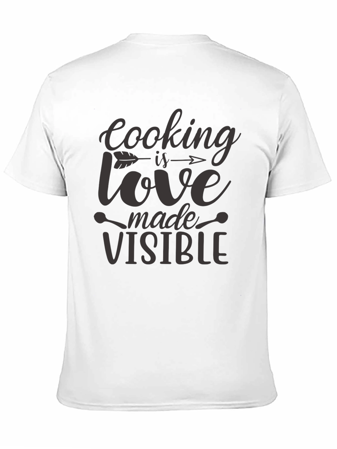 Black Cooking is Love Made Visible Black T-Shirt view 11