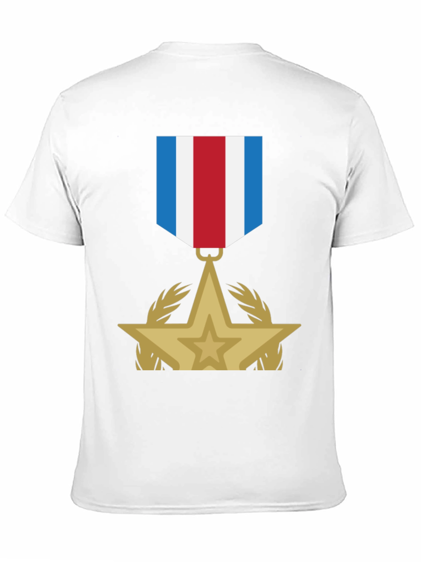 Black Valor Medal Graphic Tee - Men's Black T-Shirt view 11