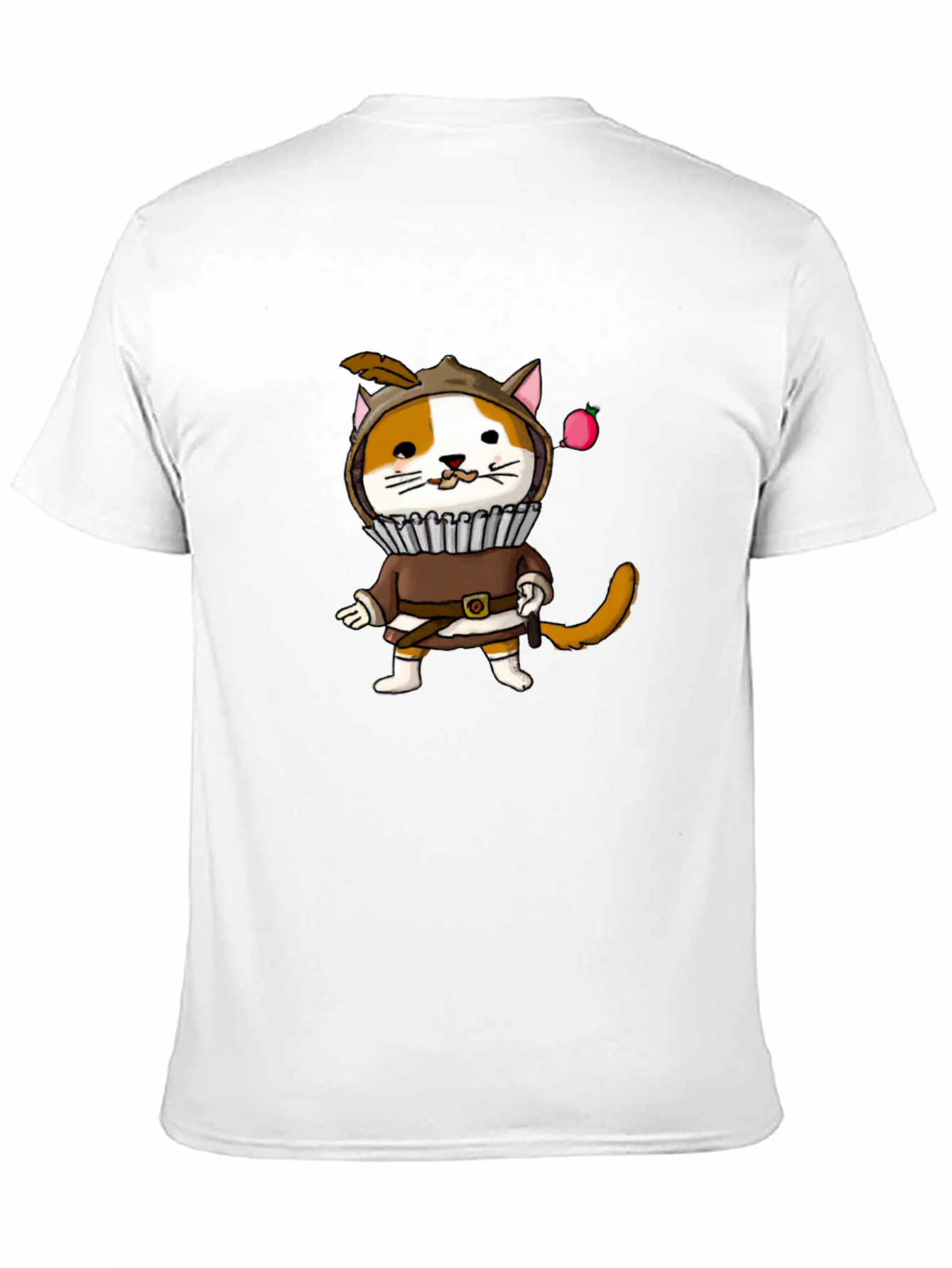 Black Cat Renaissance T-Shirt - Black Cotton view 11