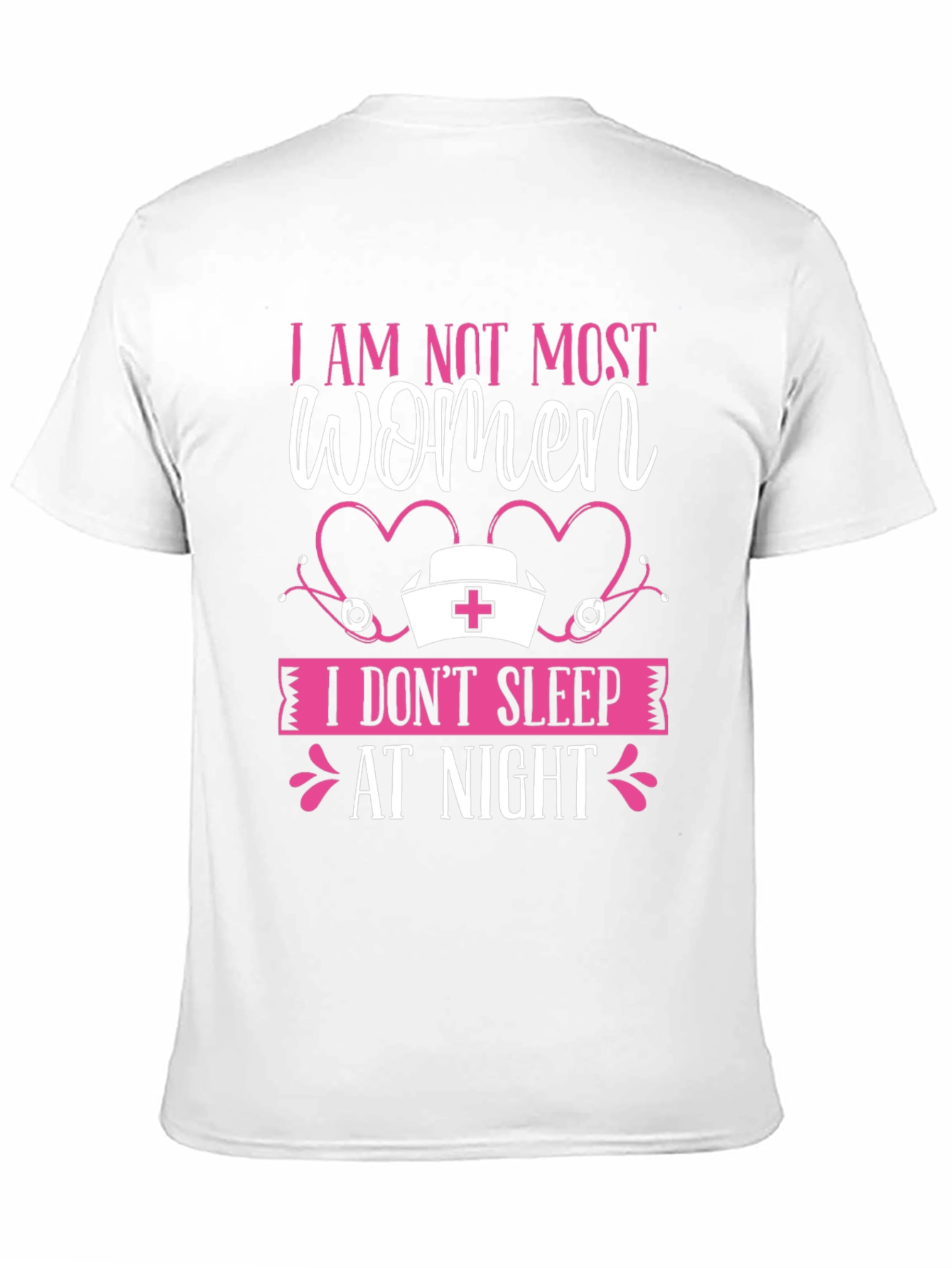 Black I AM NOT MOST WOMEN T-Shirt view 11