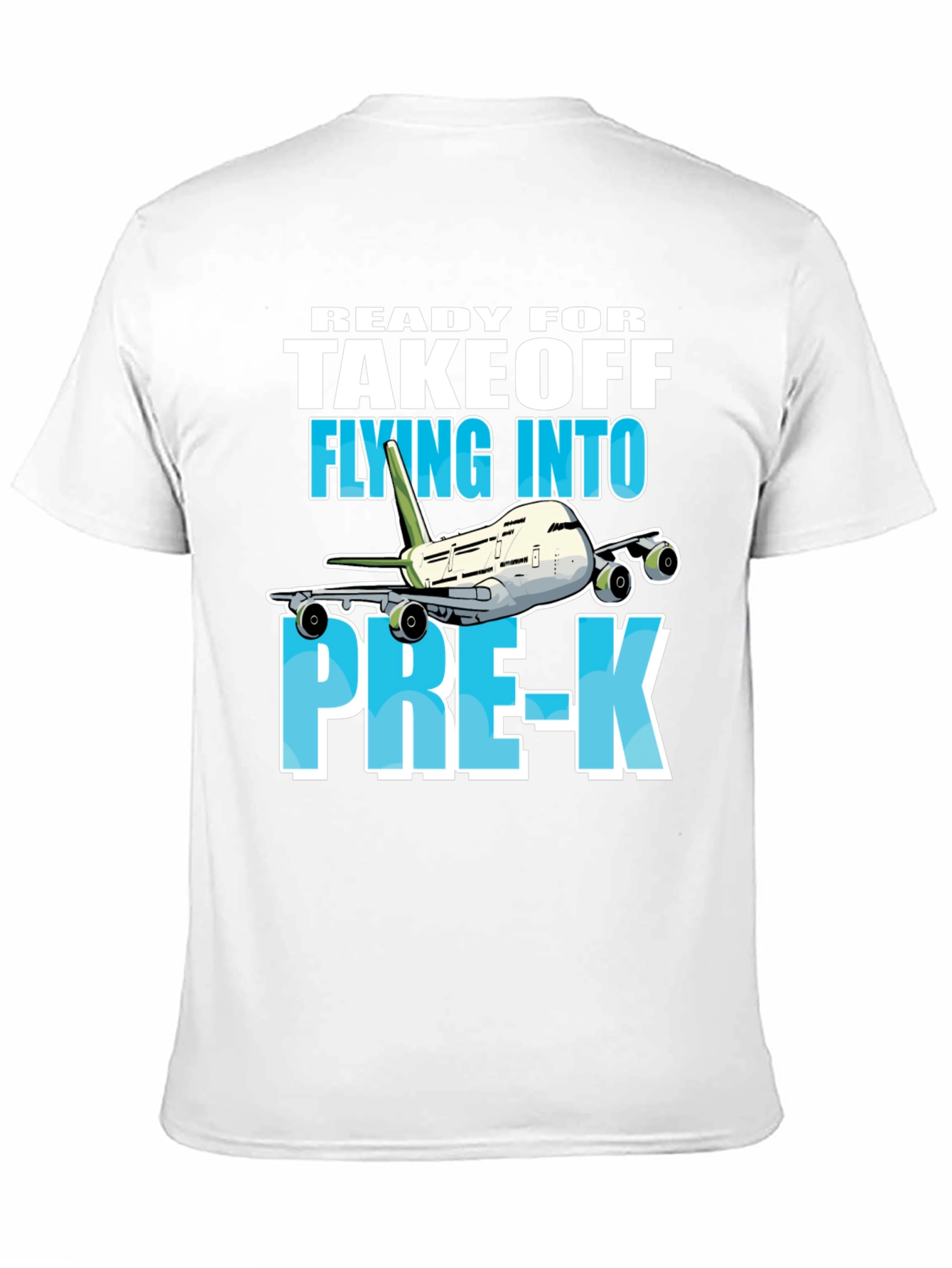 Black Ready for Takeoff Pre-K T-Shirt view 11