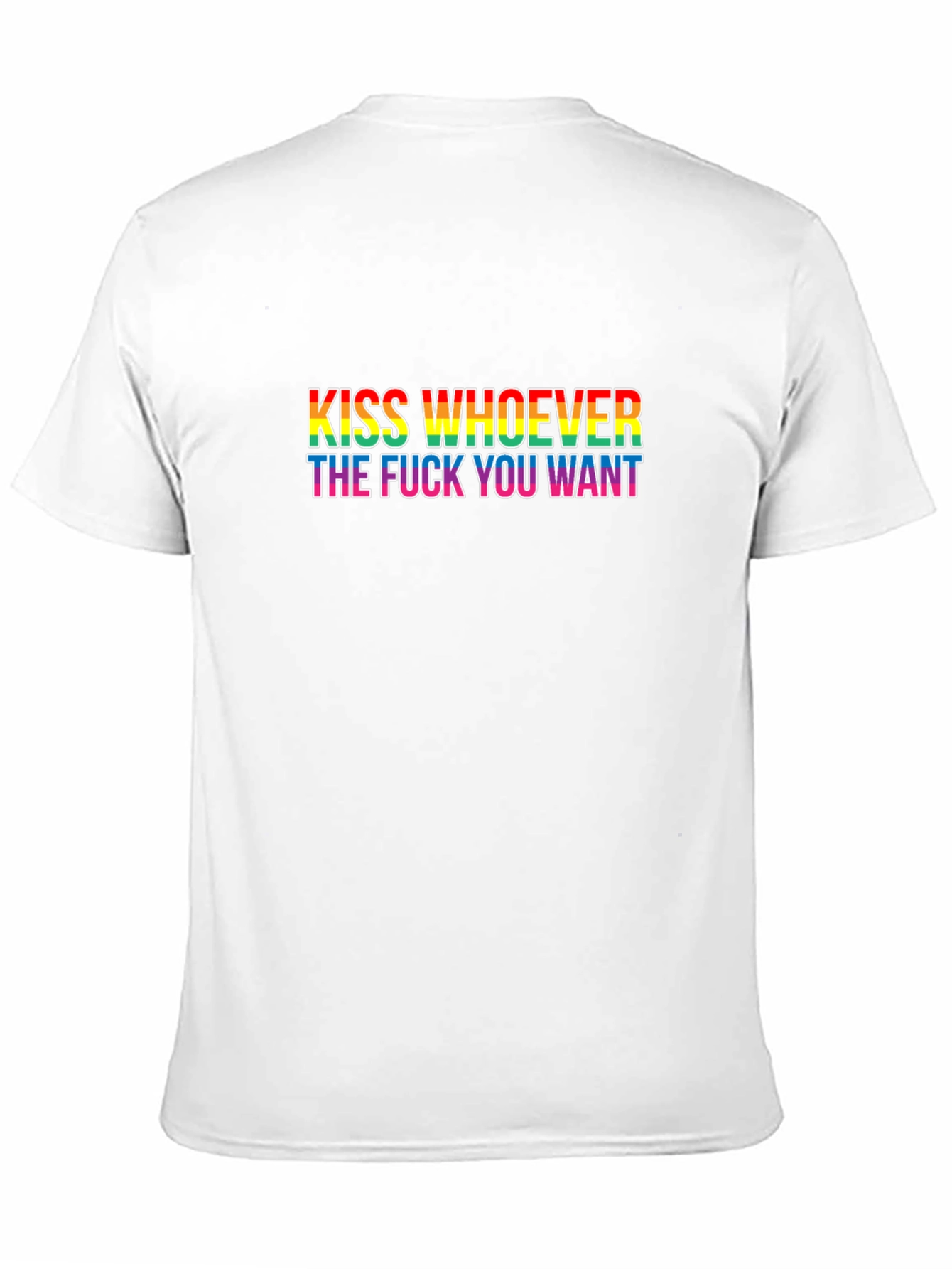 Black Kiss Whoever You Want Black T-Shirt view 11