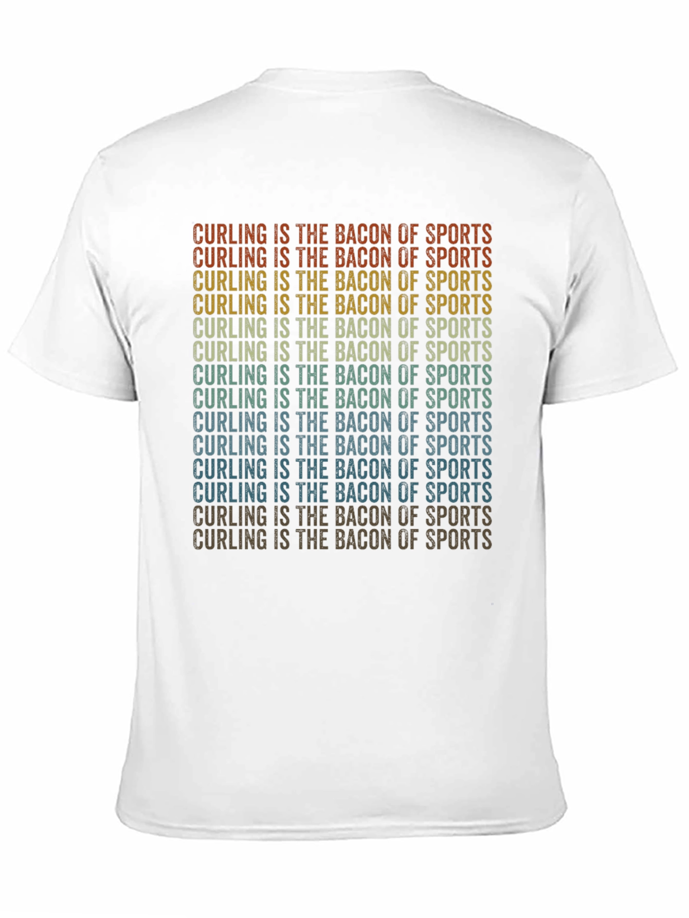 Black Curling is the Bacon of Sports T-Shirt view 11