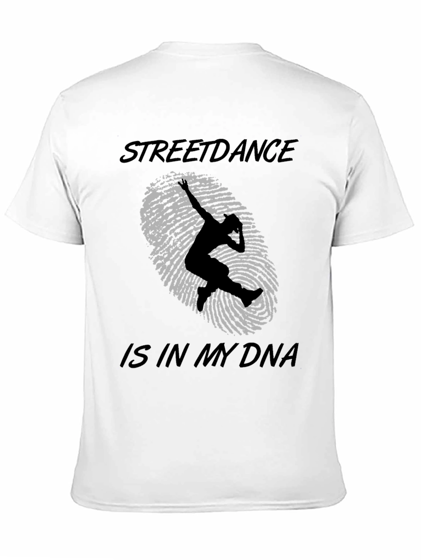 Black Streetdance DNA Graphic T-Shirt view 11