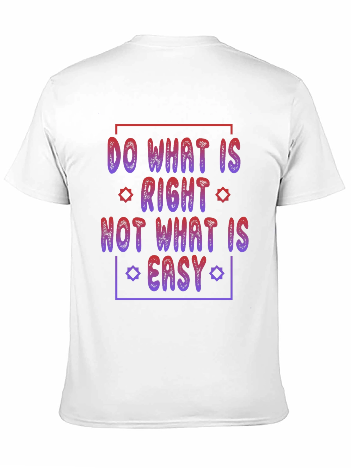 Black Motivational T-Shirt: Do What Is Right Graphic Tee view 11