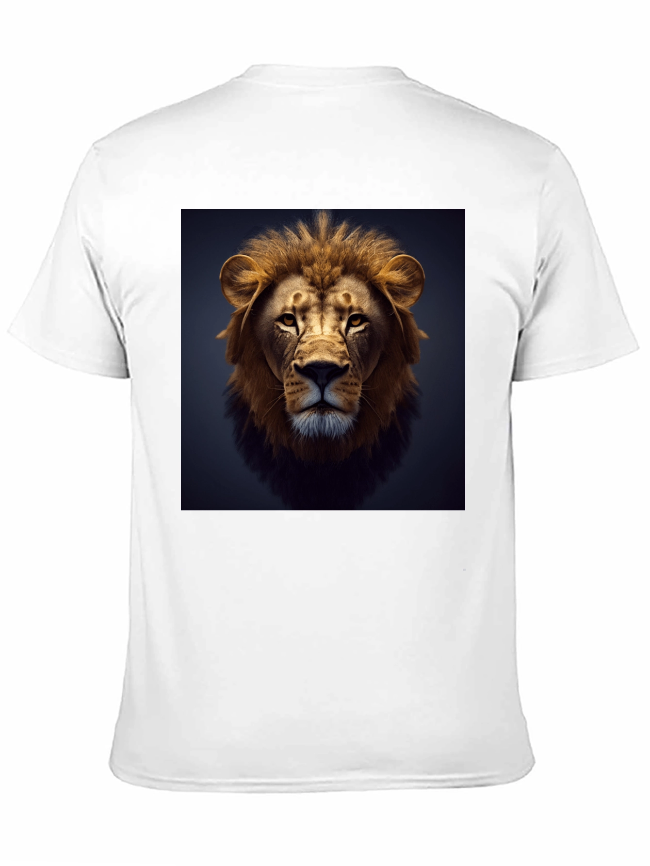 Black Lion Graphic Black T-Shirt view 11
